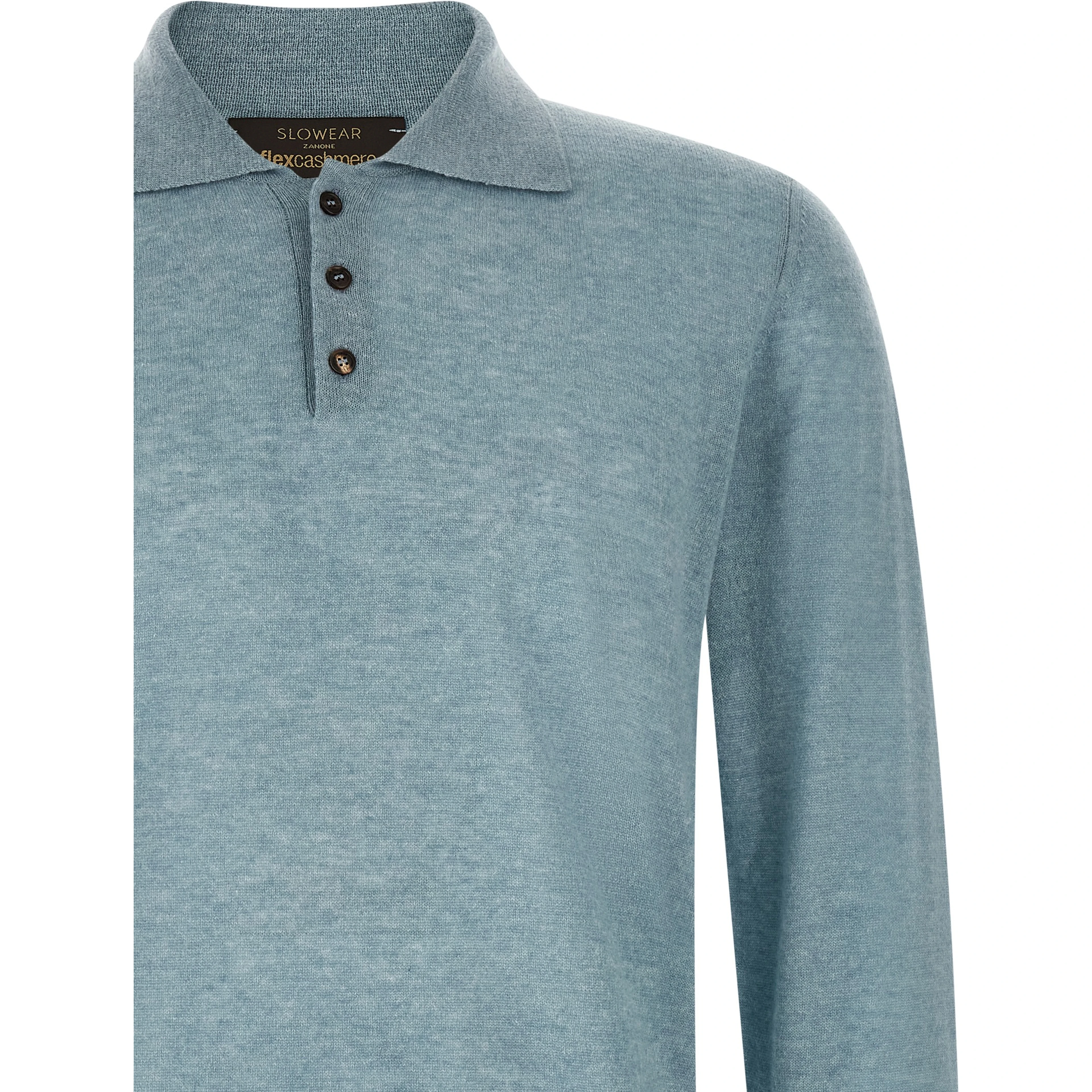 Blue Cashmere Cardigan