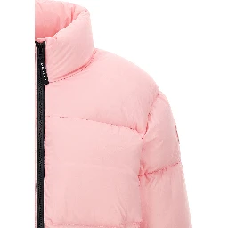 Multicolor Polyamide Full-Length Jacket