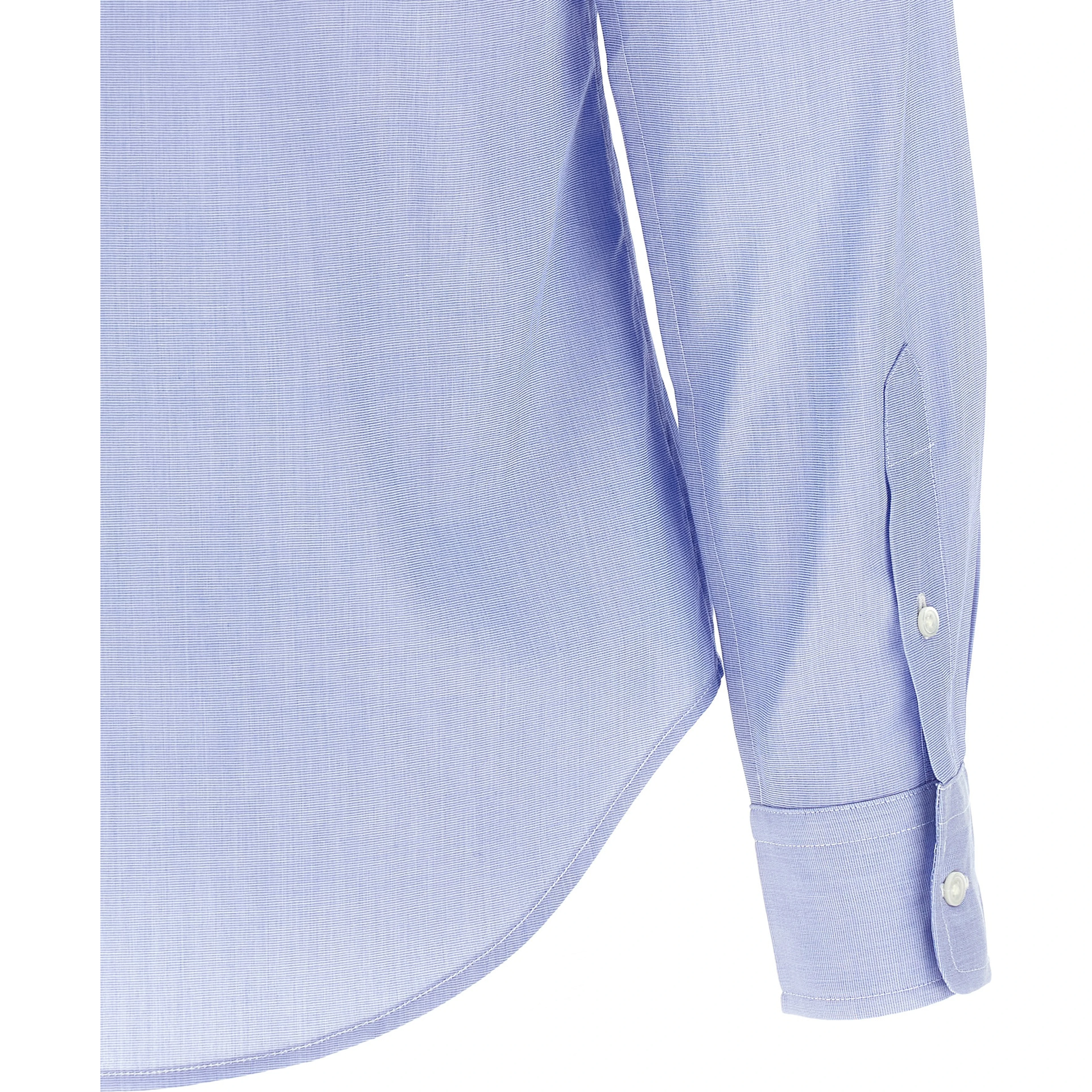 Blue Cotton Blouse