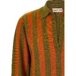 Multicolor Cashmere Polo Shirt