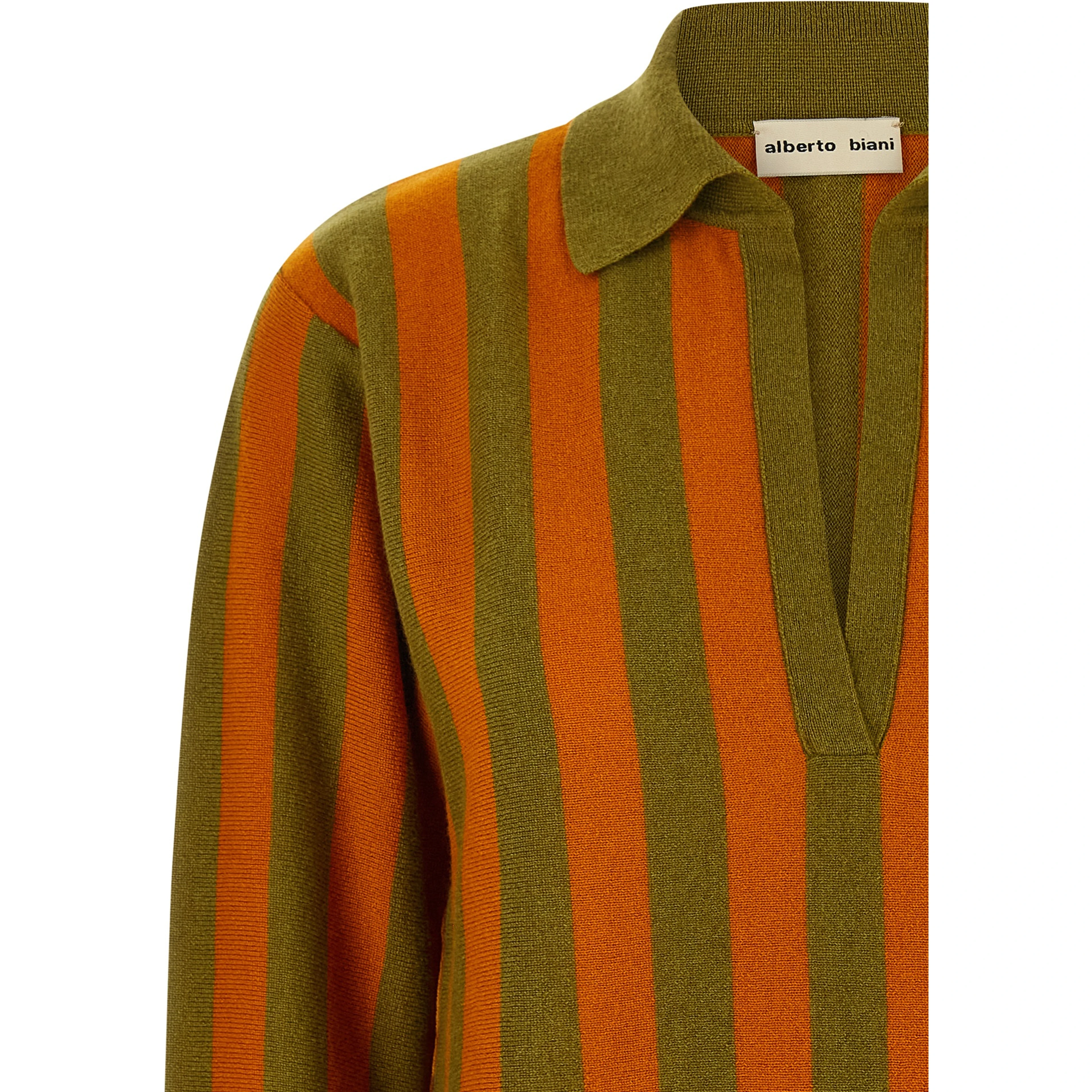 Multicolor Cashmere Polo Shirt