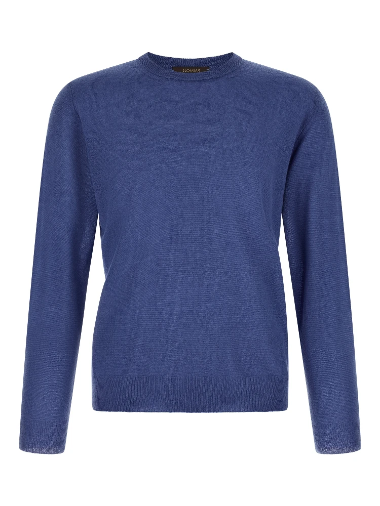 Blue Cashmere Cardigan