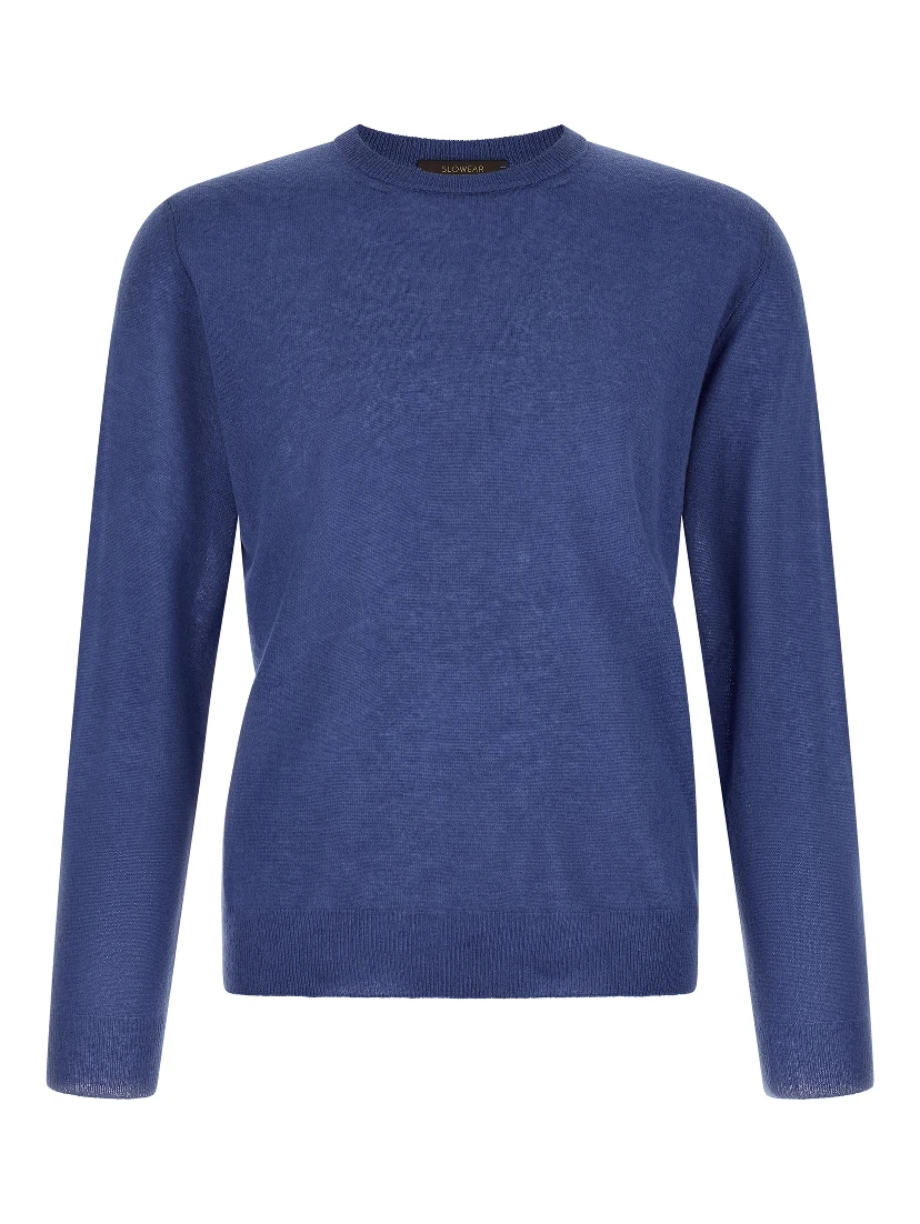 Blue Cashmere Cardigan