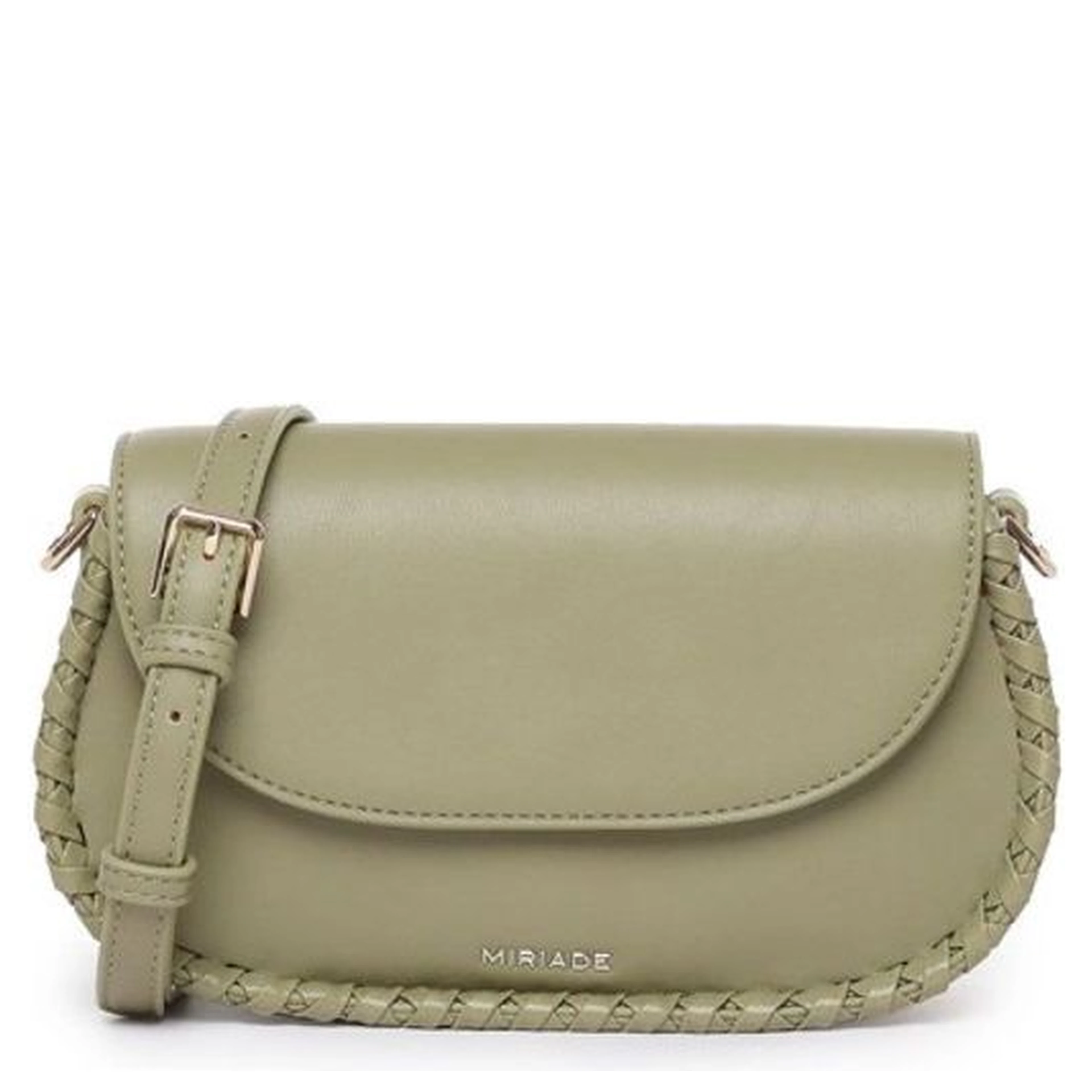 Bicolor Polyethylene Crossbody Bag