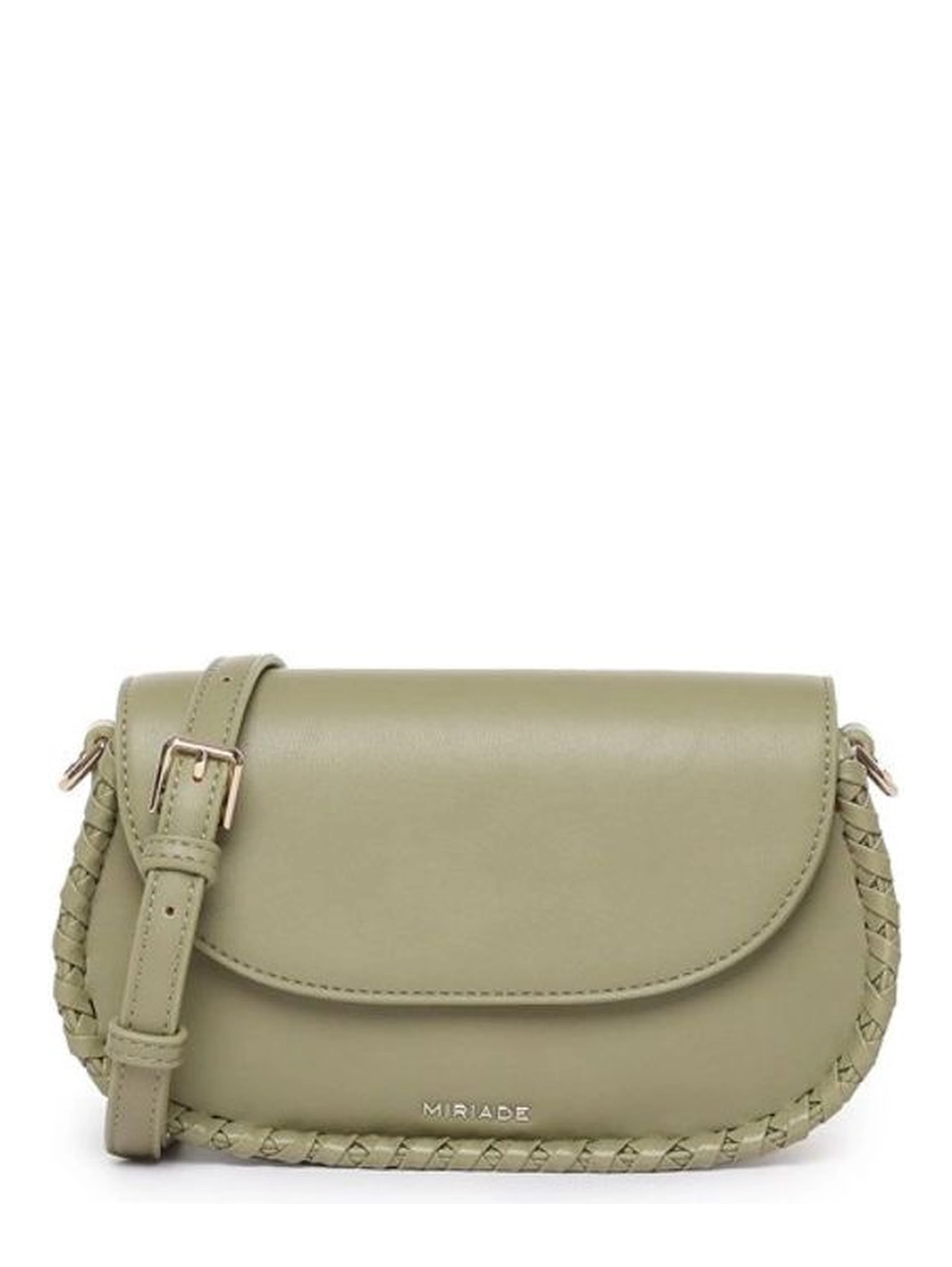 Bicolor Polyethylene Crossbody Bag