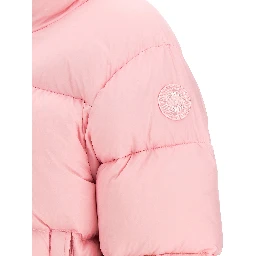 Multicolor Polyamide Full-Length Jacket