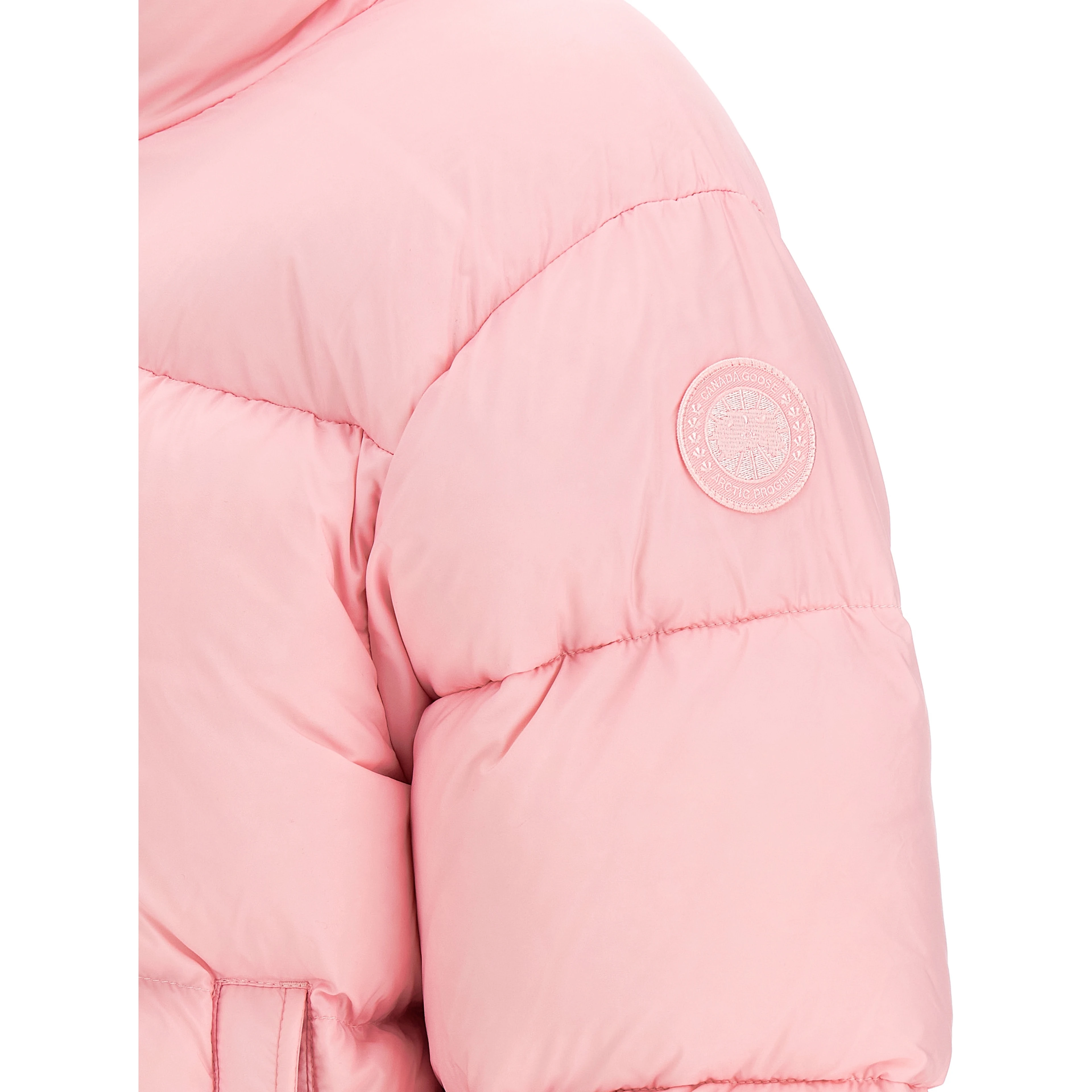 Multicolor Polyamide Full-Length Jacket