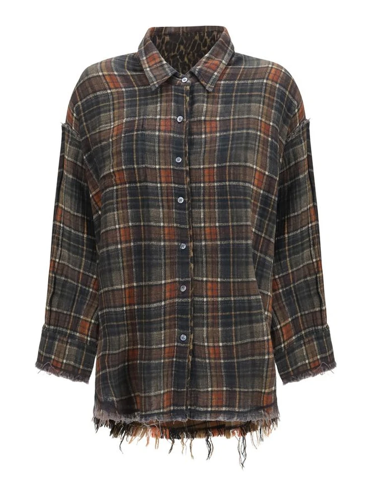 Multicolor Cotton Pattern Shirt