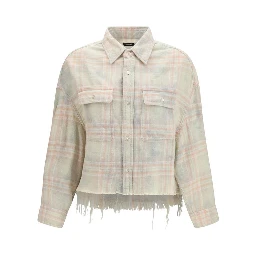 Beige Denim Shirt