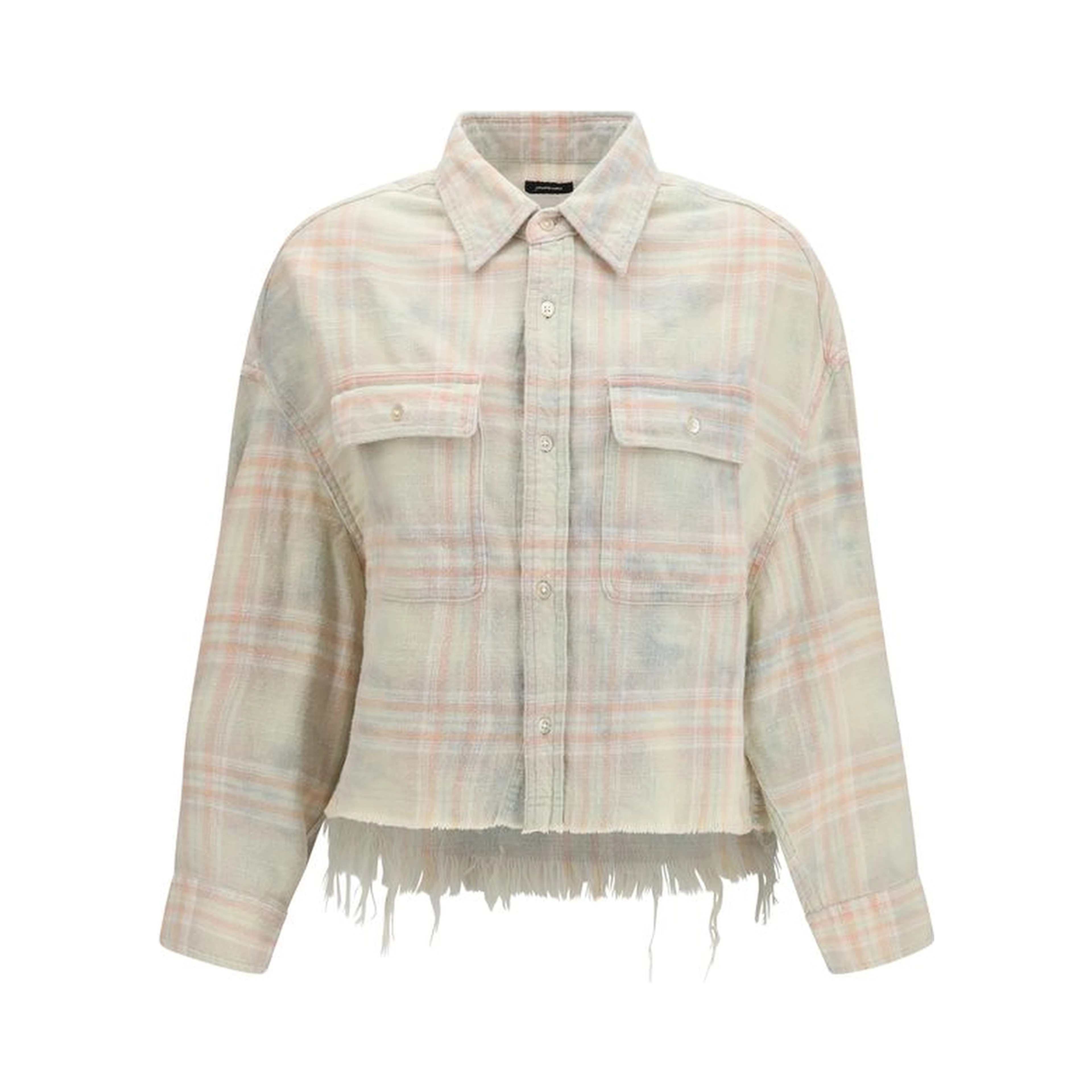 Beige Denim Shirt