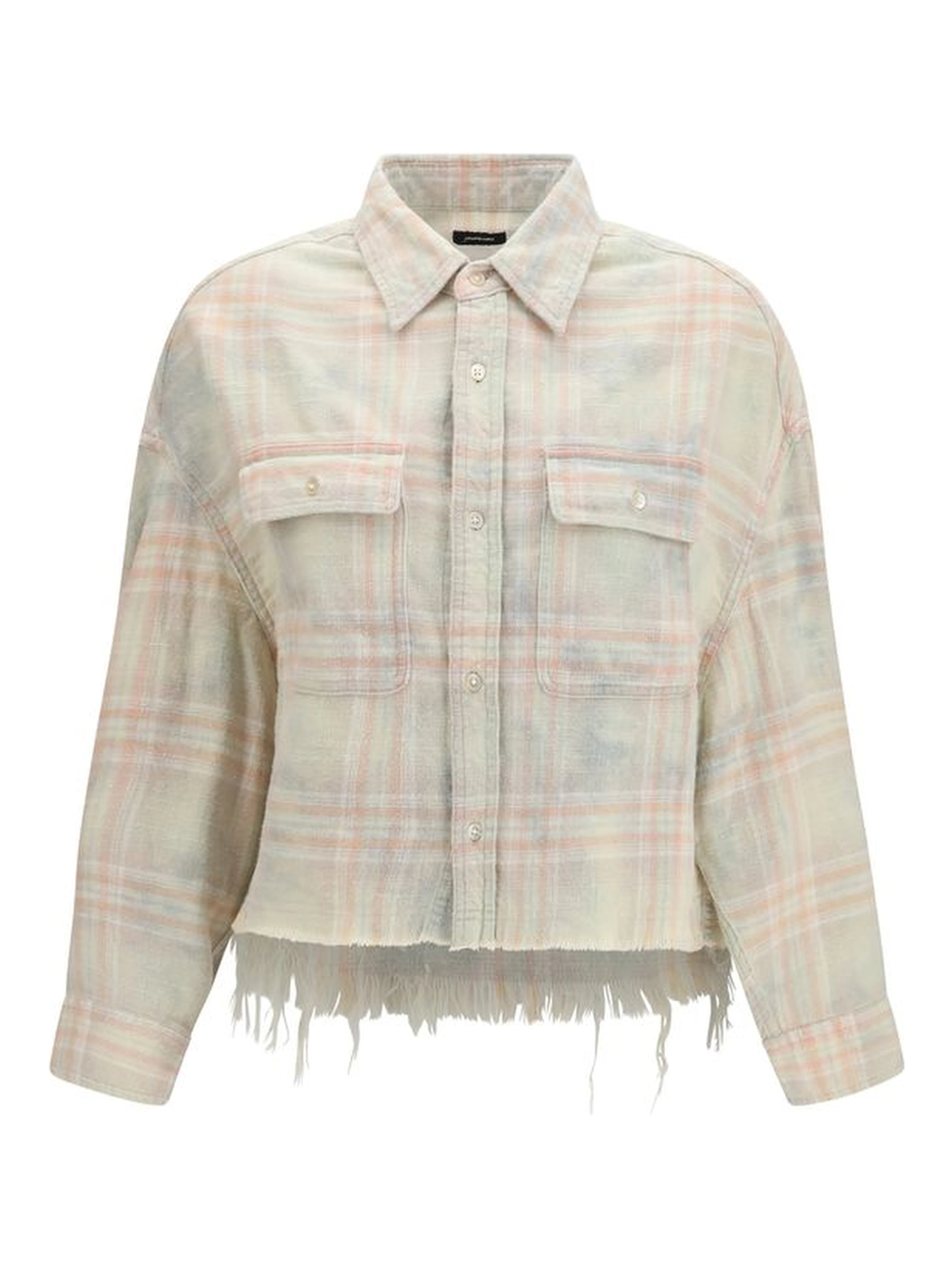 Beige Denim Shirt