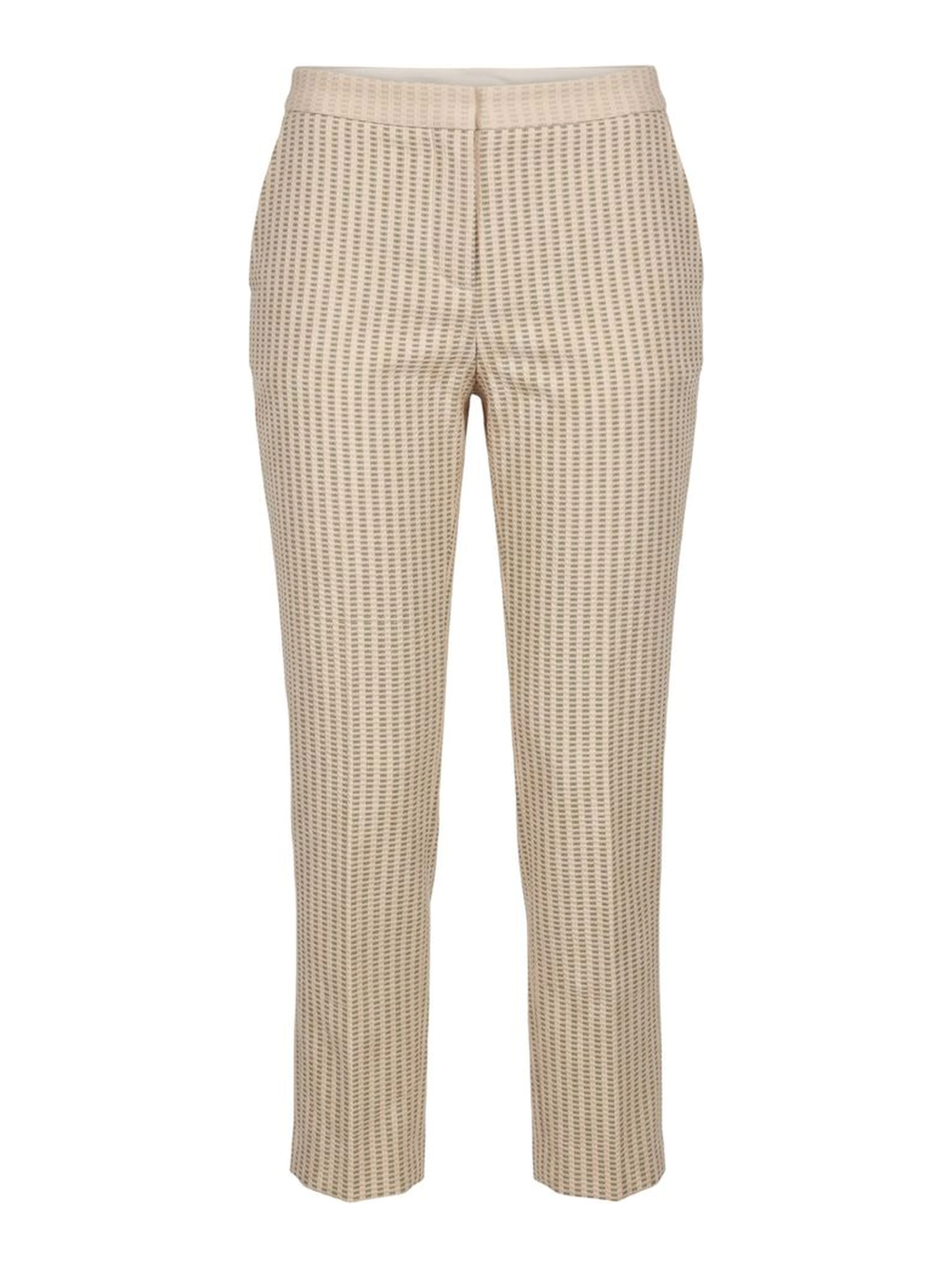 Beige Viscose Women Pants