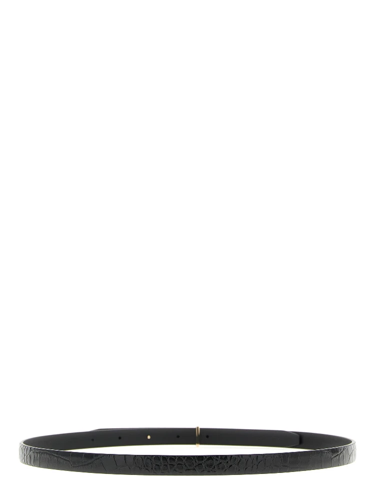 Black Calfskin Regular Belt alternative