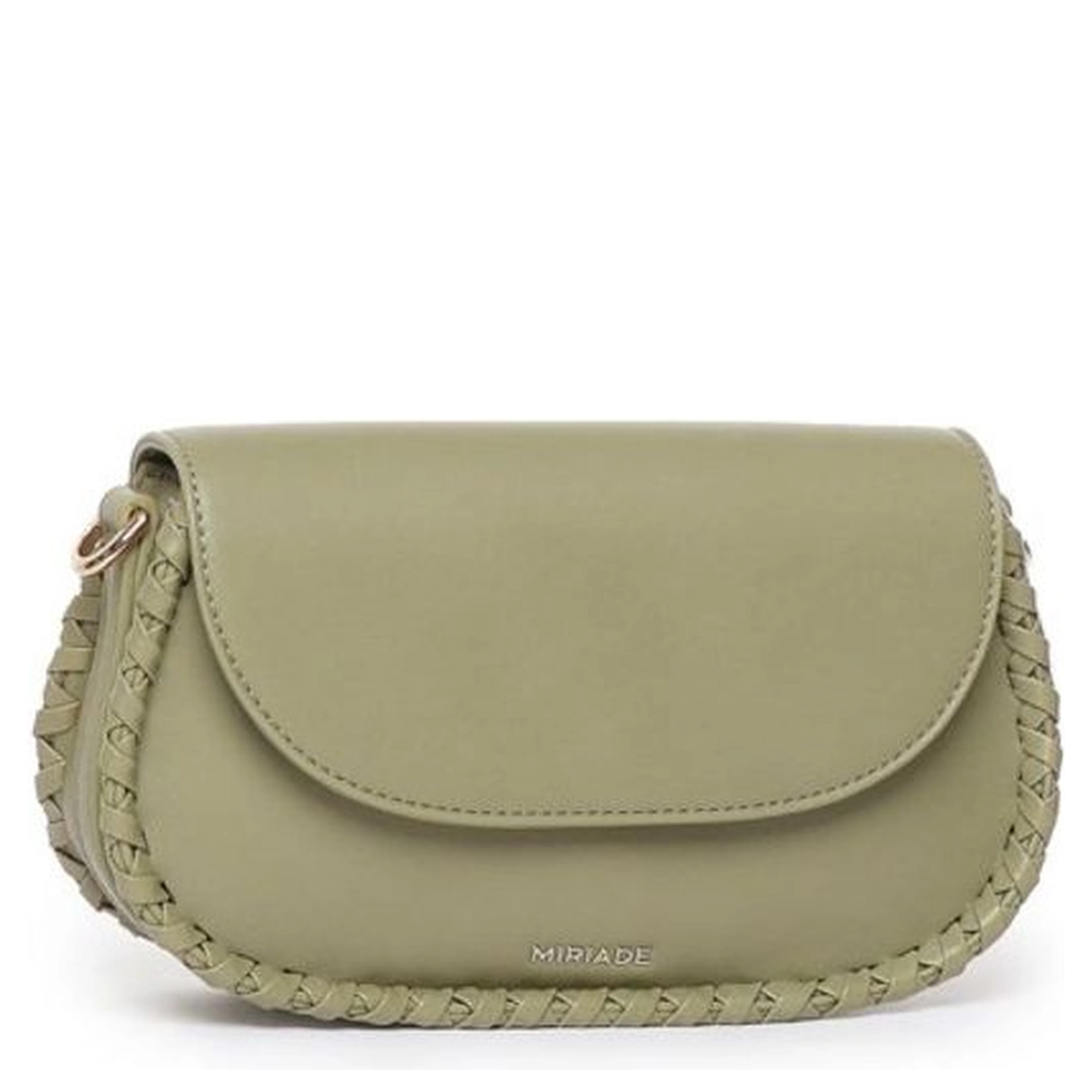 Bicolor Polyethylene Crossbody Bag