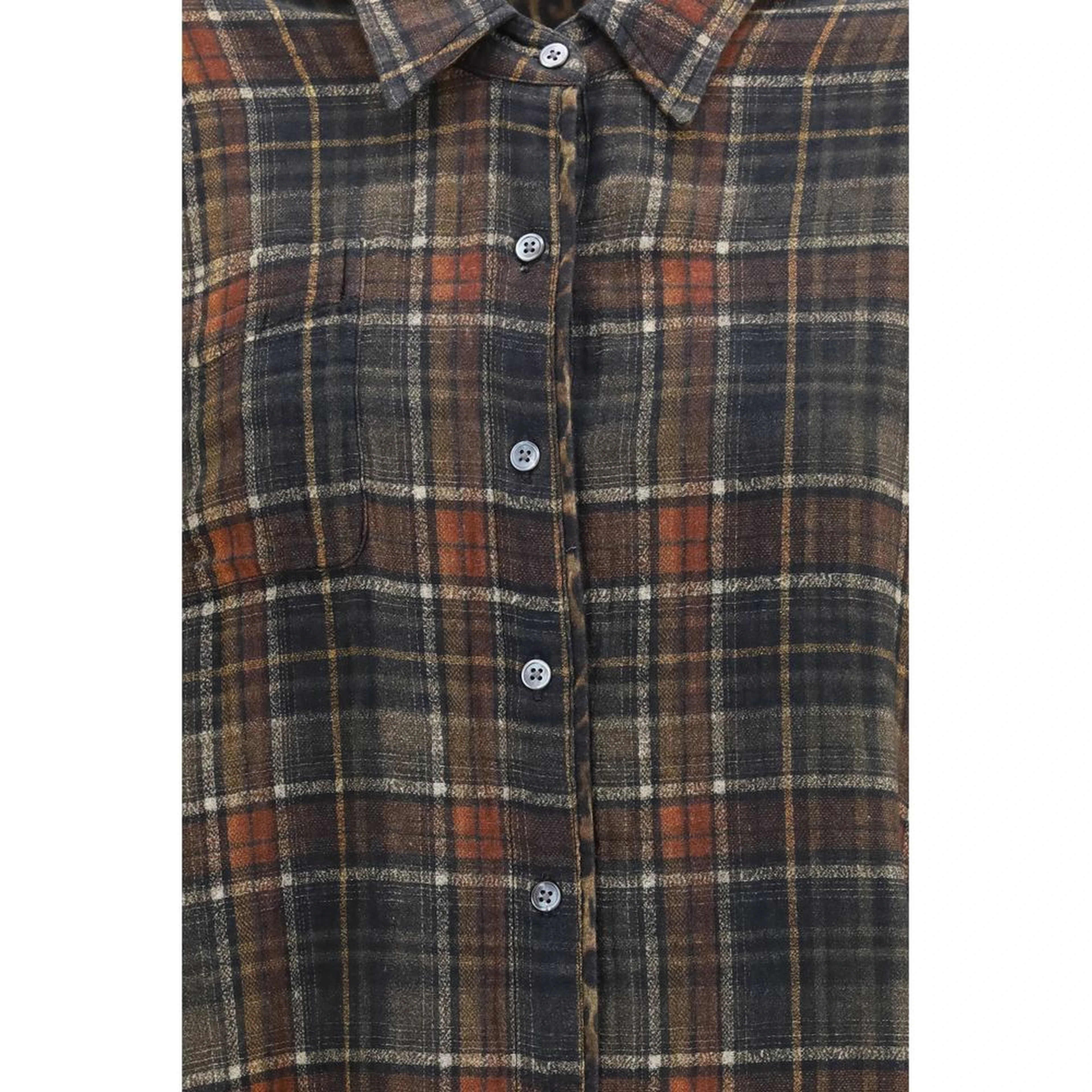 Multicolor Cotton Pattern Shirt