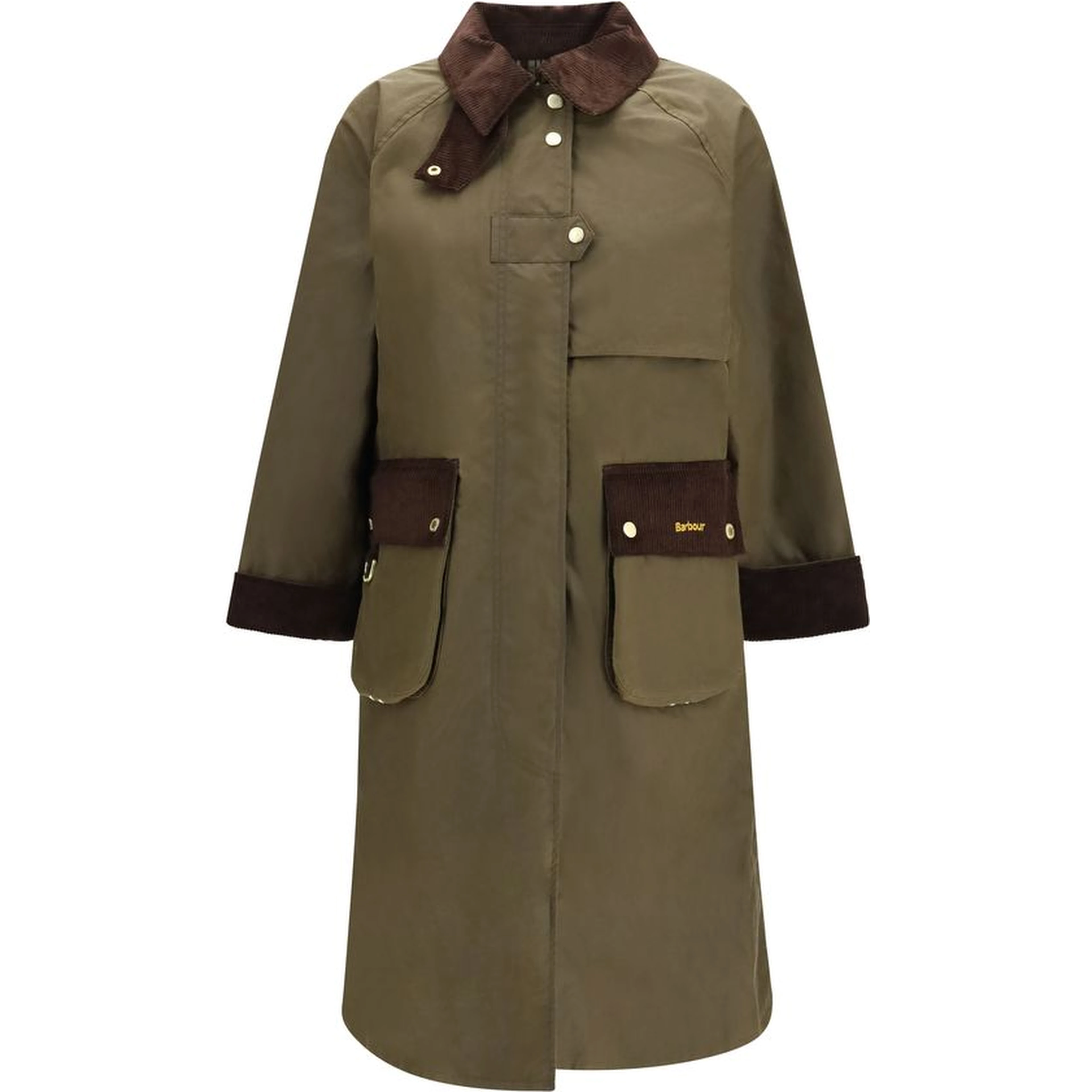 Bicolor Cotton Coat