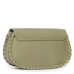 Bicolor Polyethylene Crossbody Bag