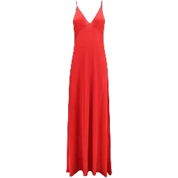 Multicolor Silk Casual Dress
