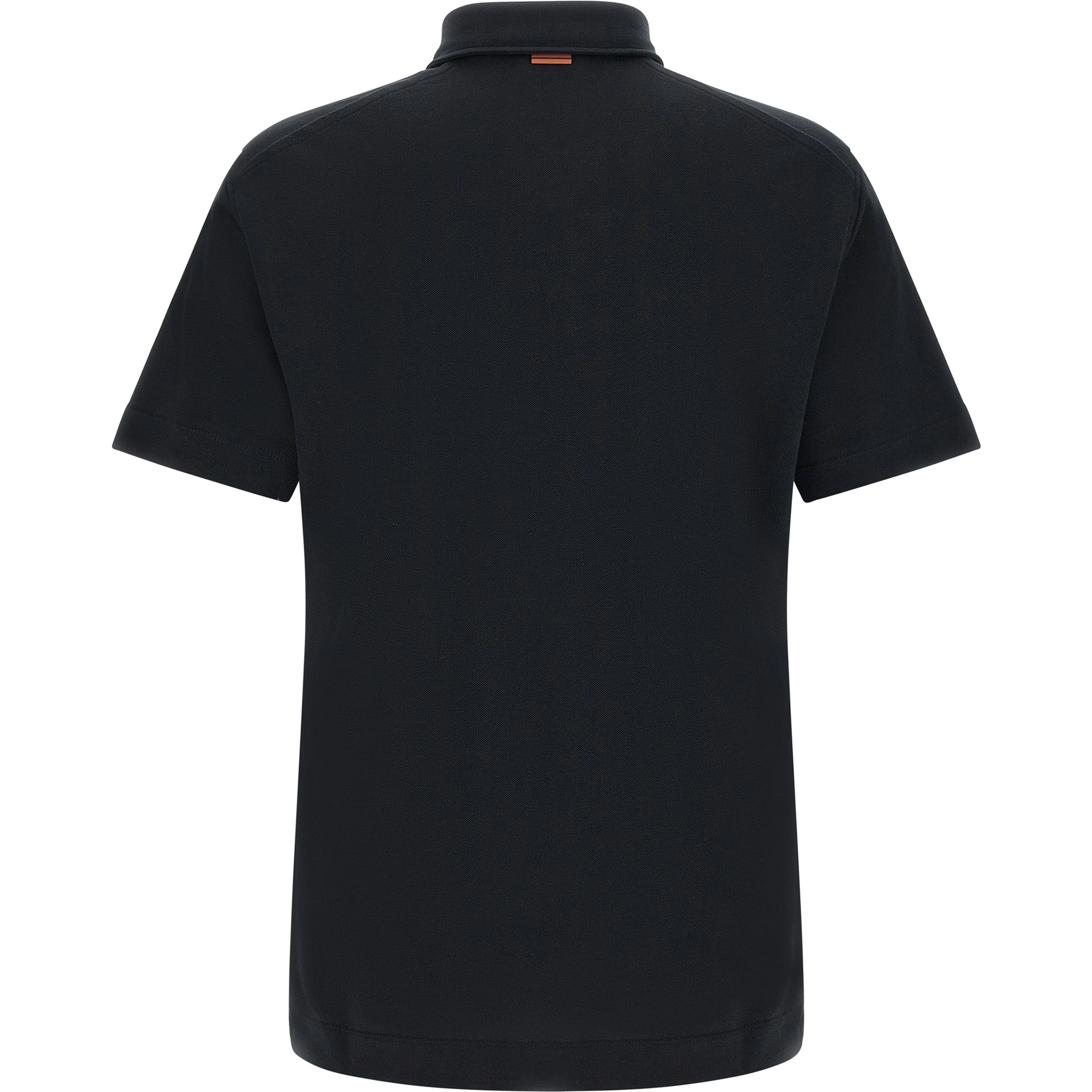 Blue Cotton Polo Shirt