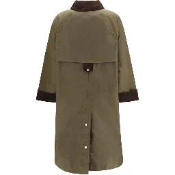 Bicolor Cotton Coat