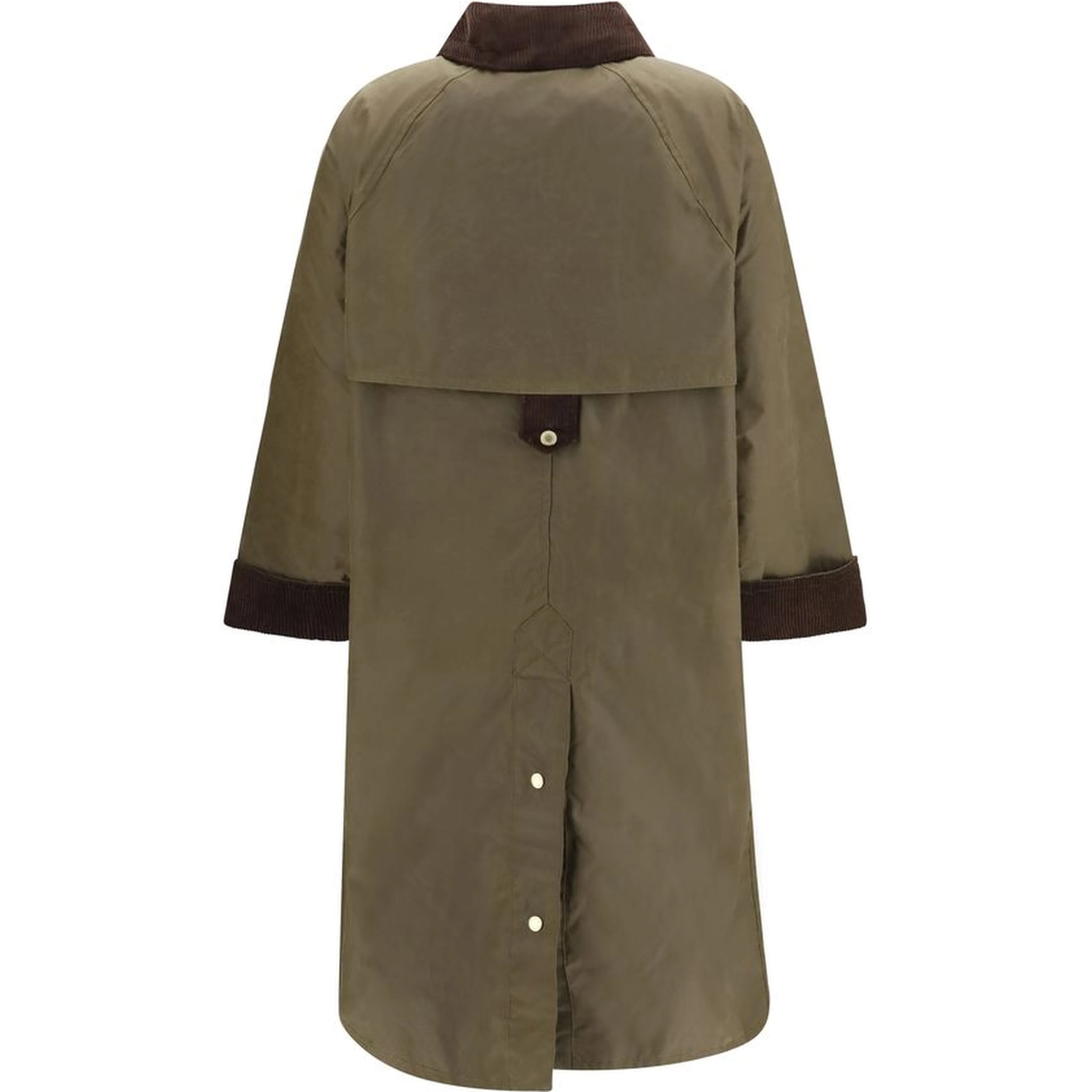 Bicolor Cotton Coat