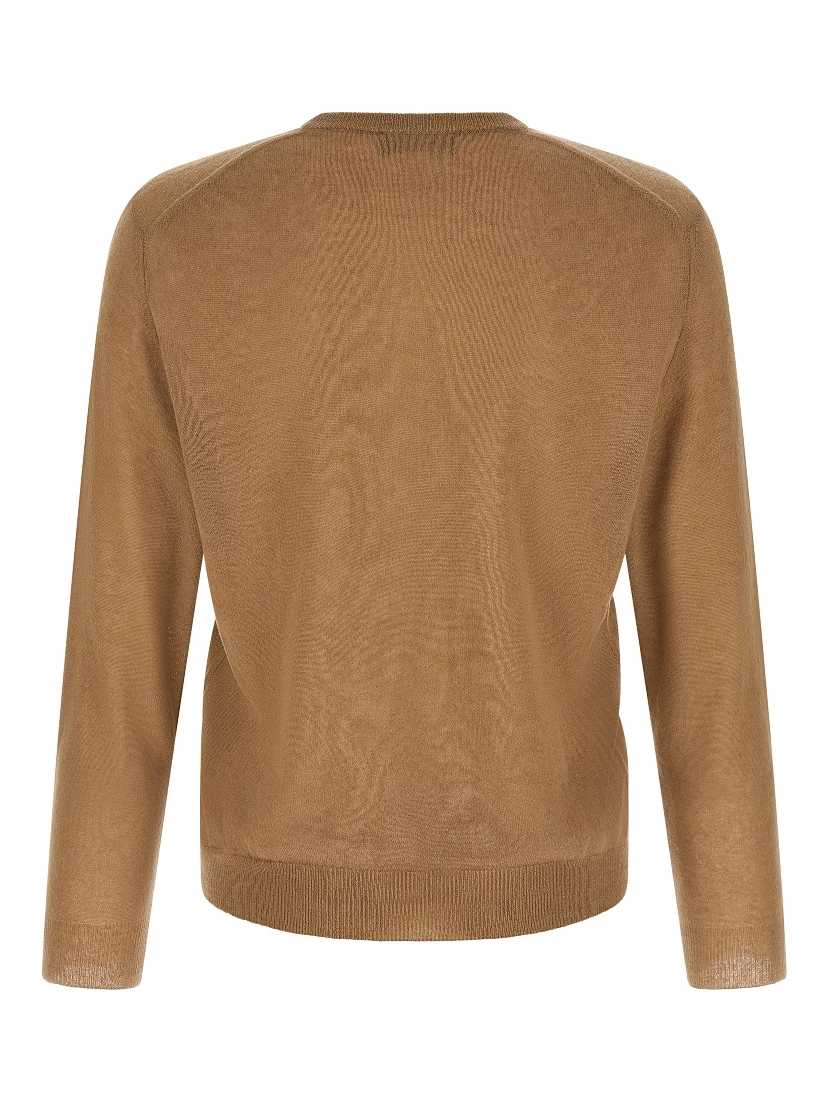 Brown Cashmere Cardigan