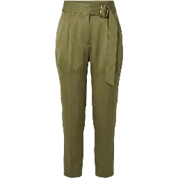 Green Viscose Women Pants