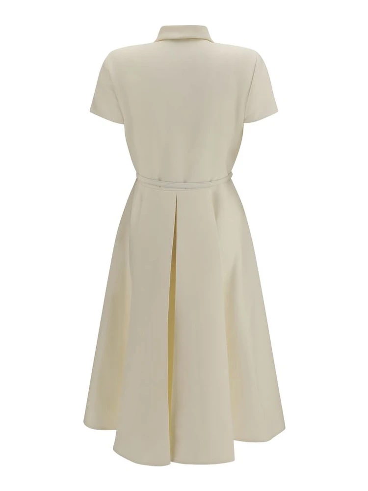 Beige Wool Oves Aries Casual Dress alternative