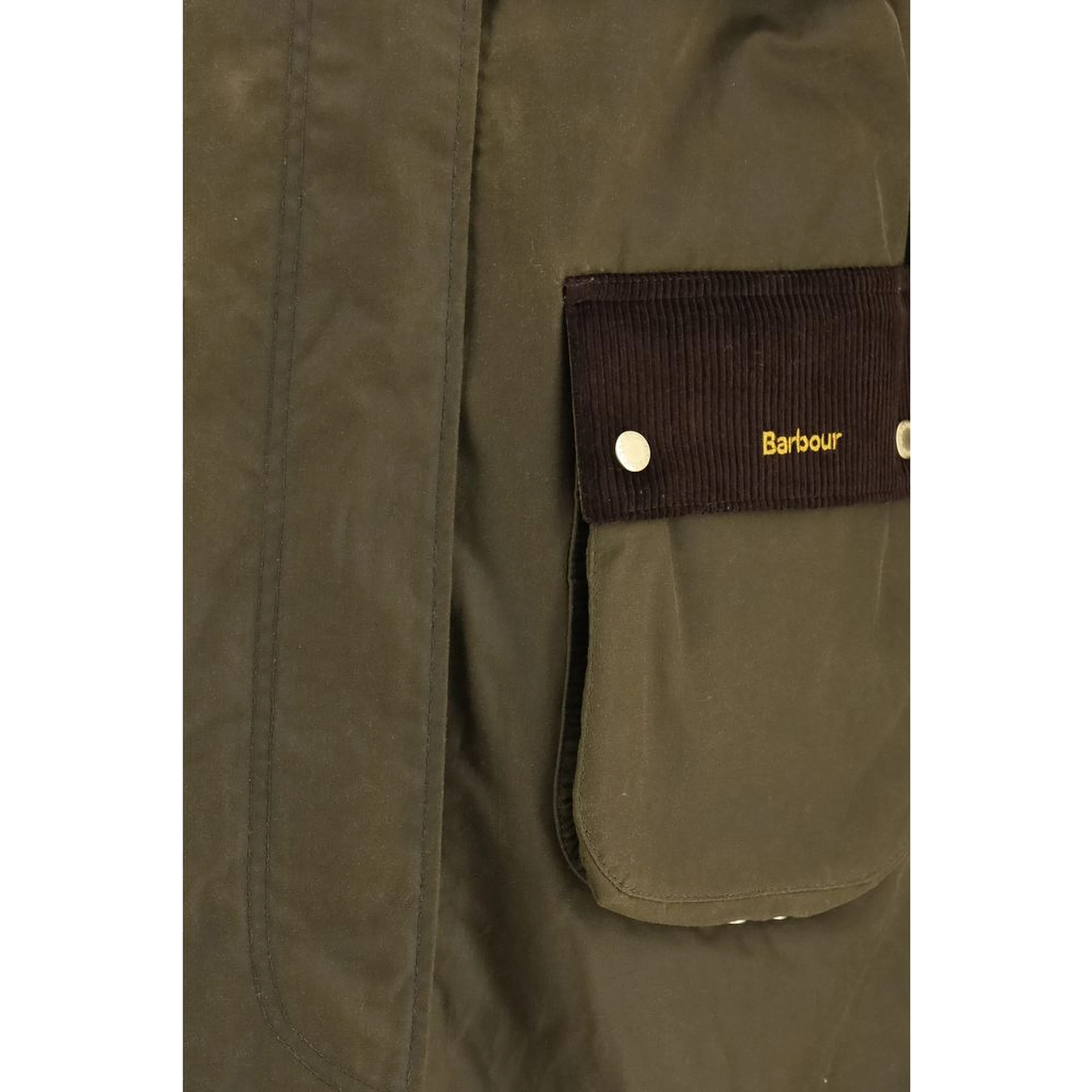 Bicolor Cotton Coat