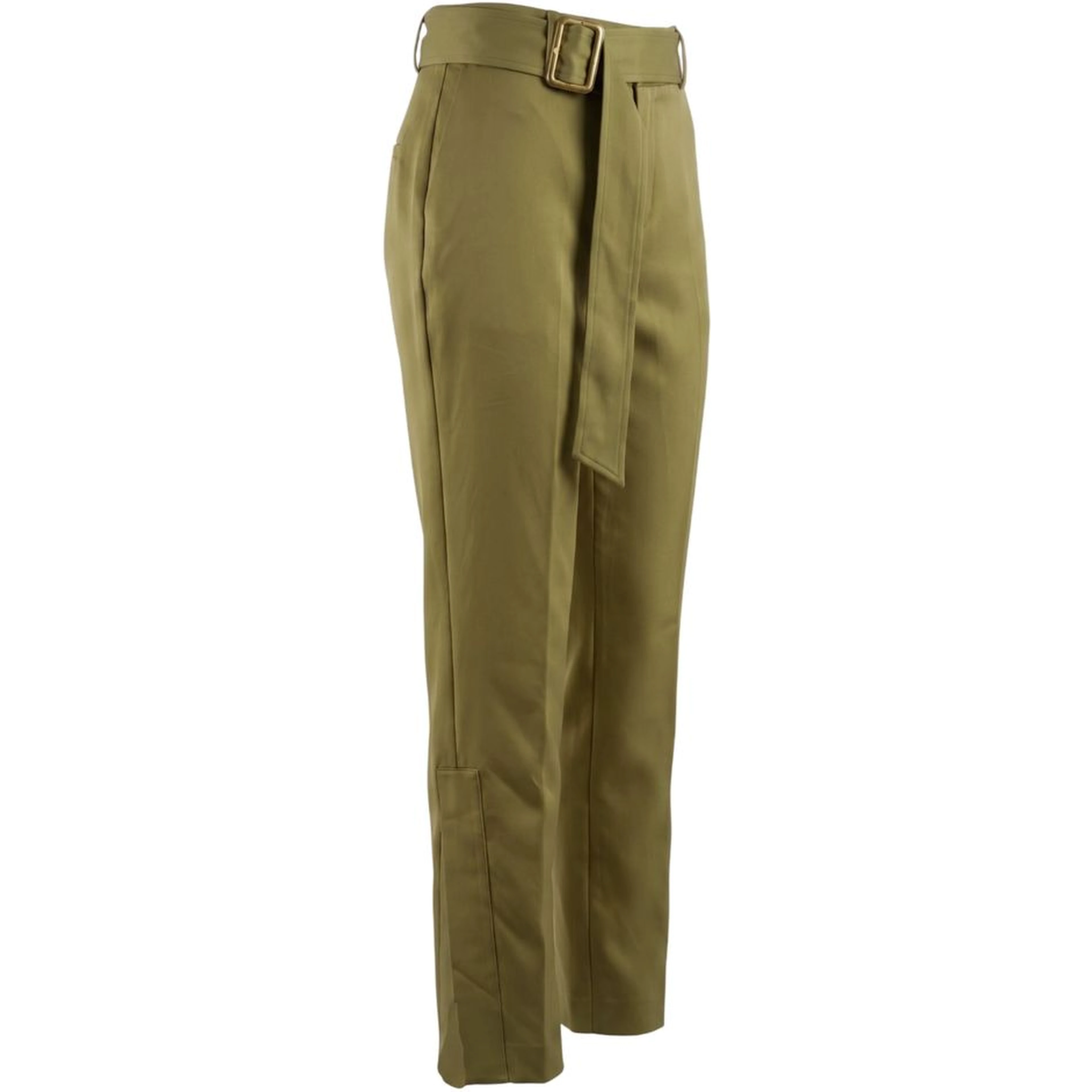 Green Viscose Women Pants