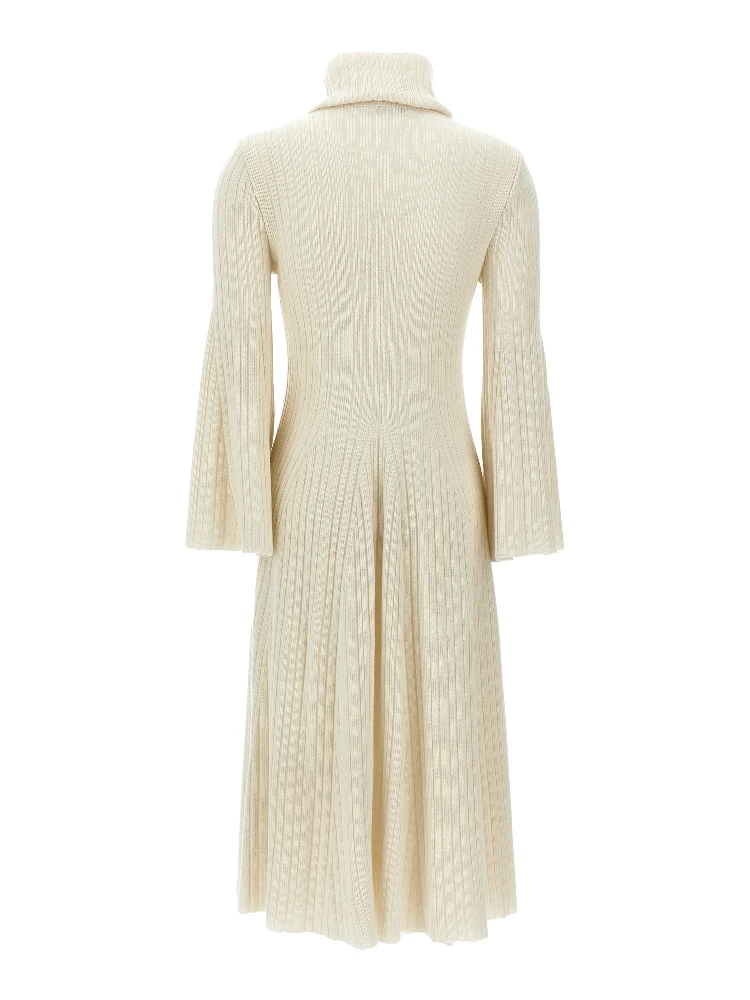 White Cashmere Midi Skirt alternative