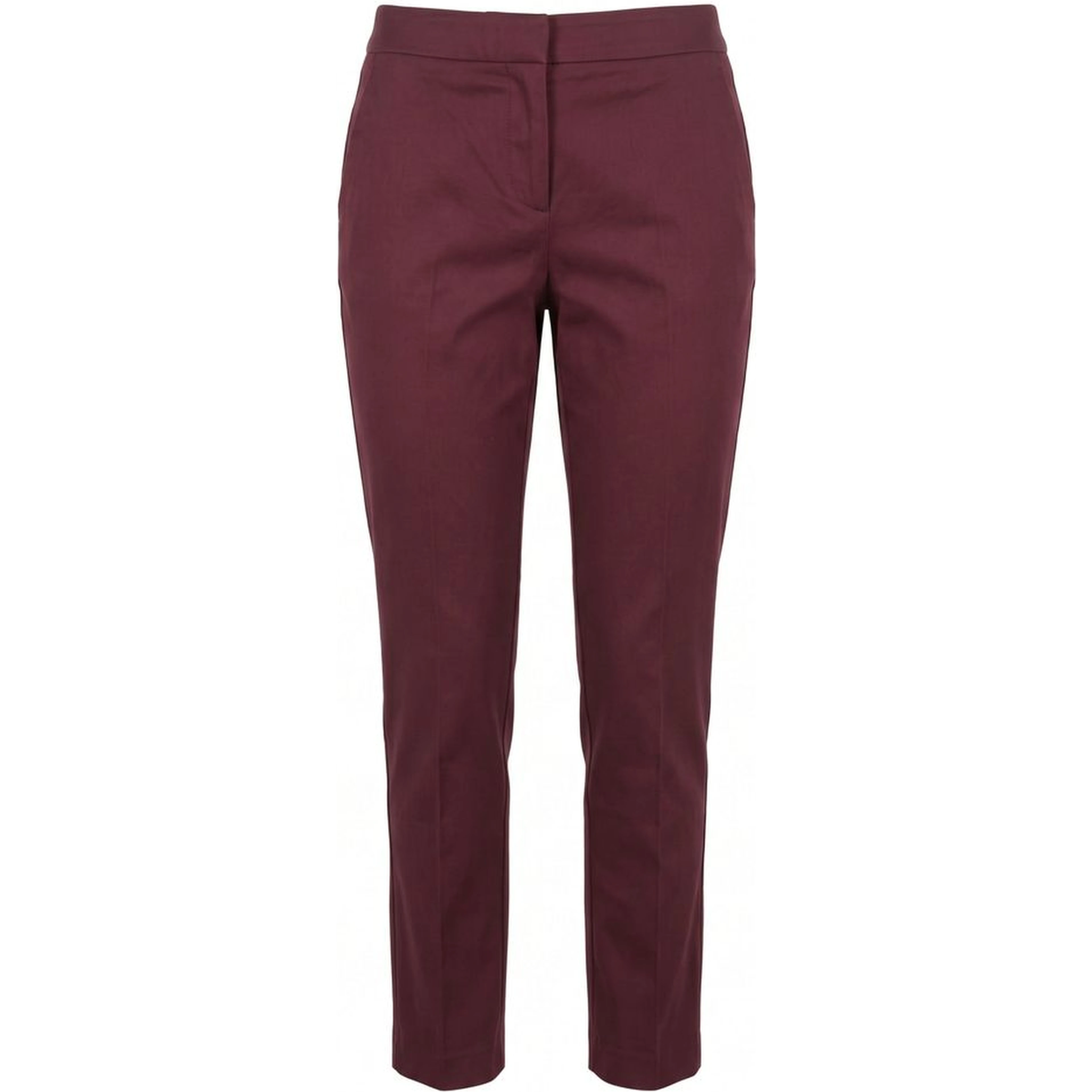 Red Cotton Women Pants