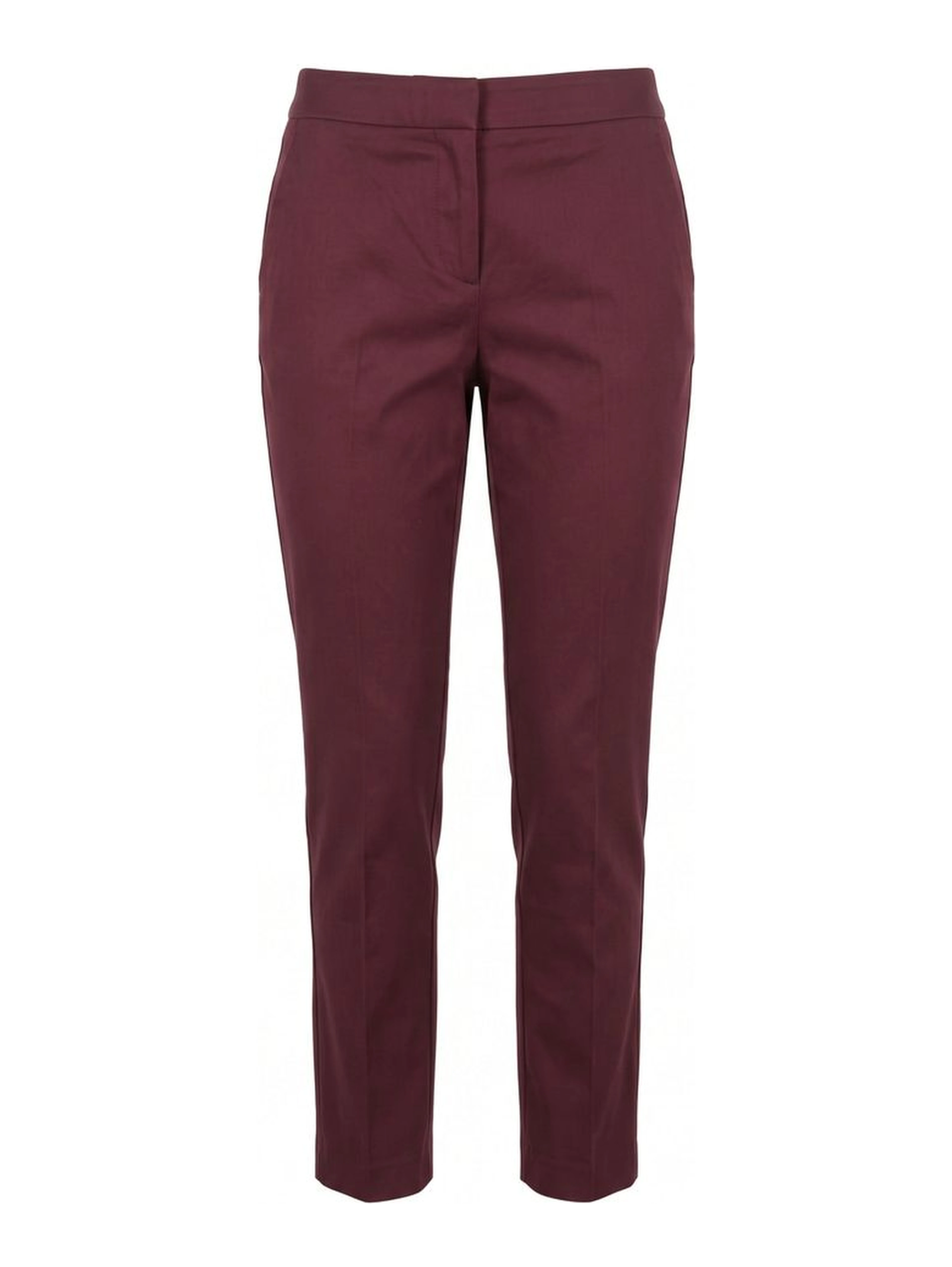 Red Cotton Women Pants