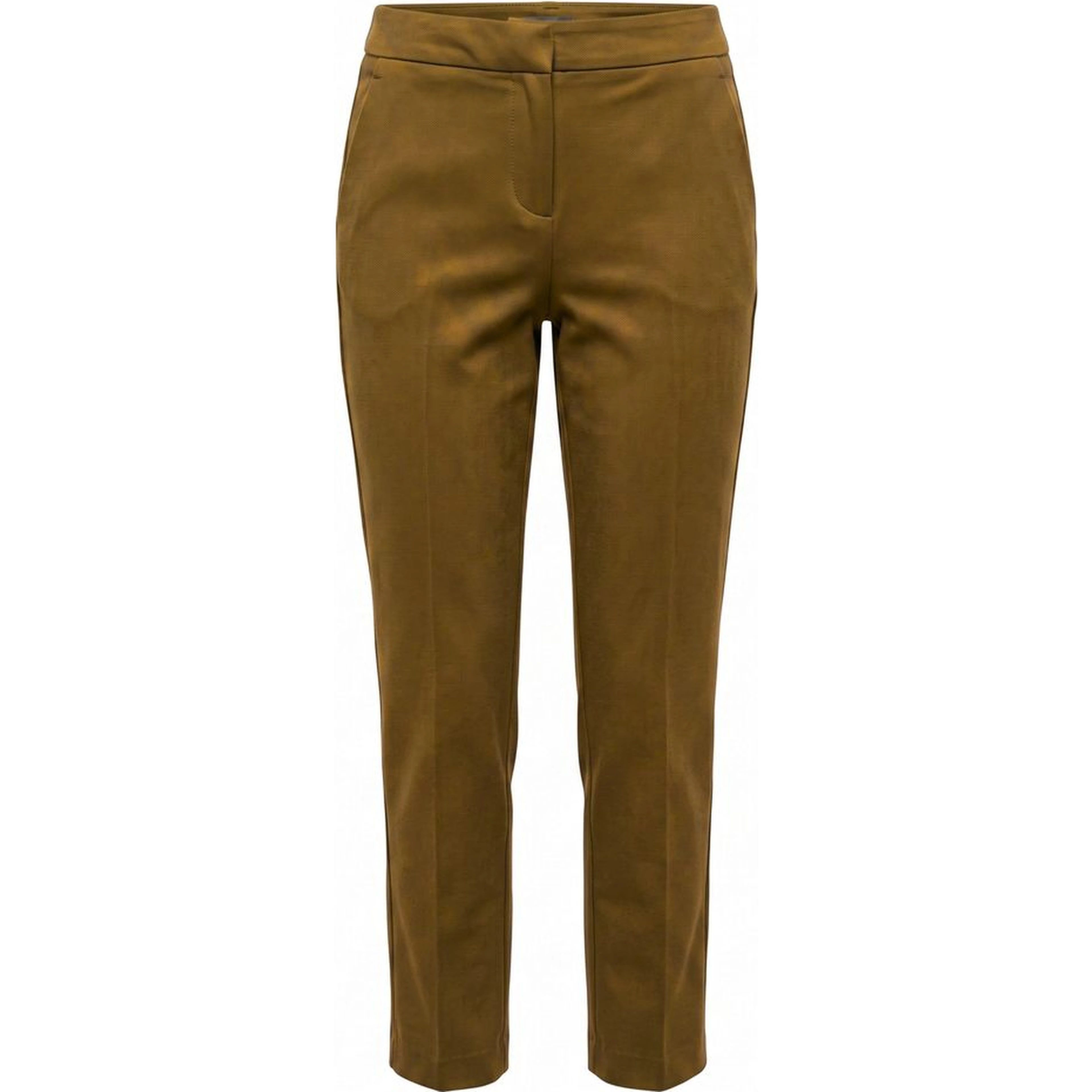 Brown Cotton Women Pants