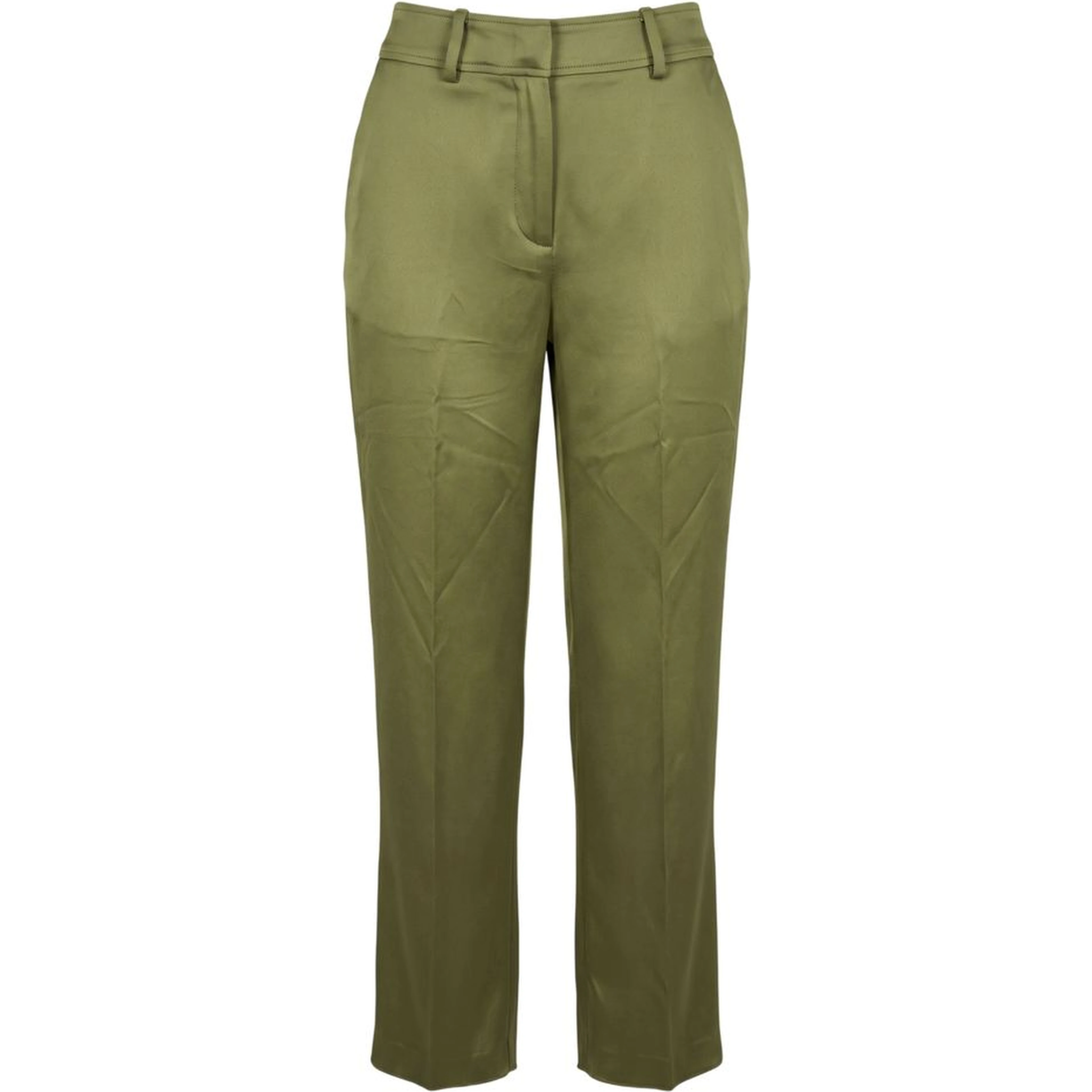 Green Viscose Women Pants