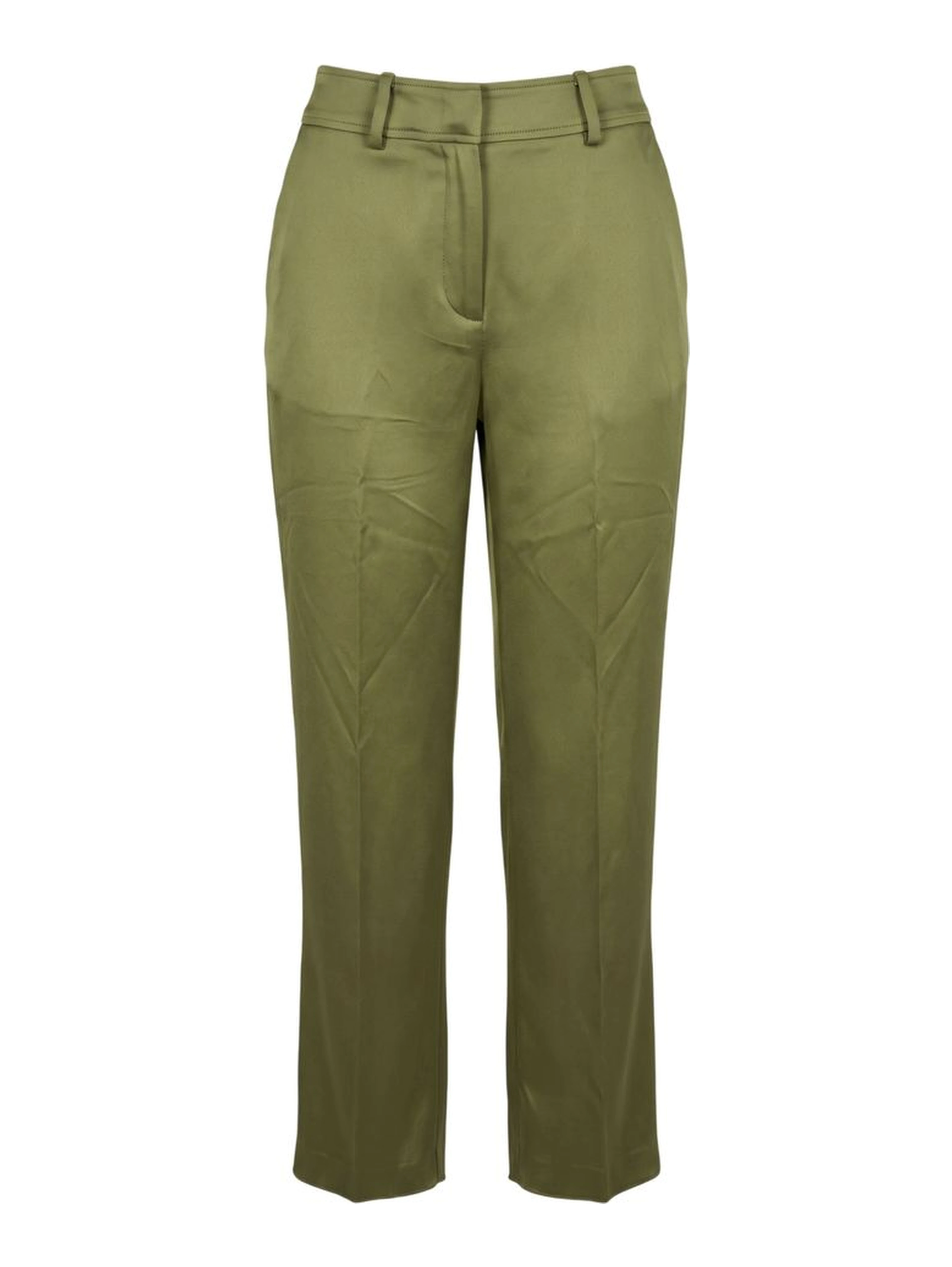 Green Viscose Women Pants
