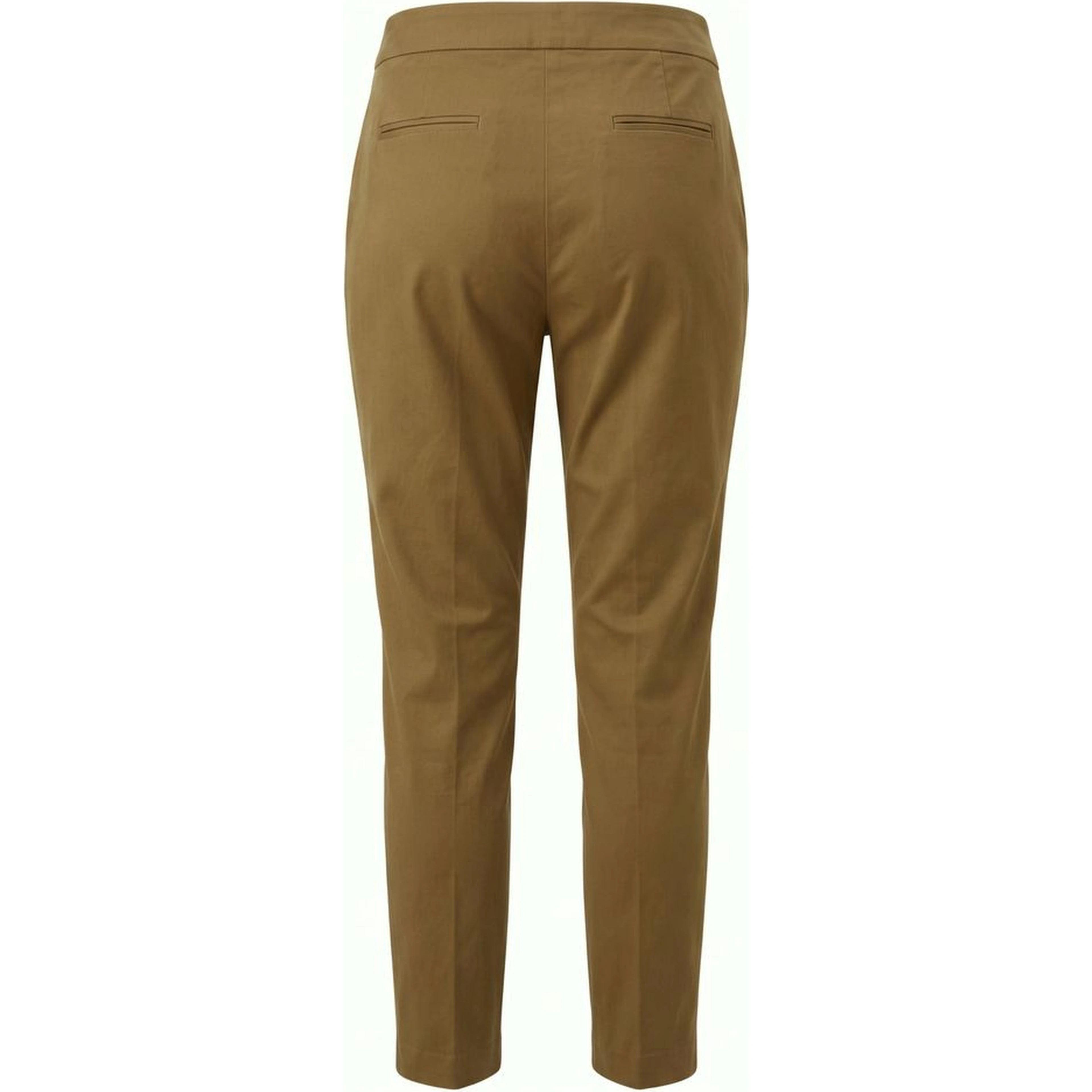 Brown Cotton Women Pants