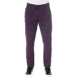 Red Cotton Men's Pant