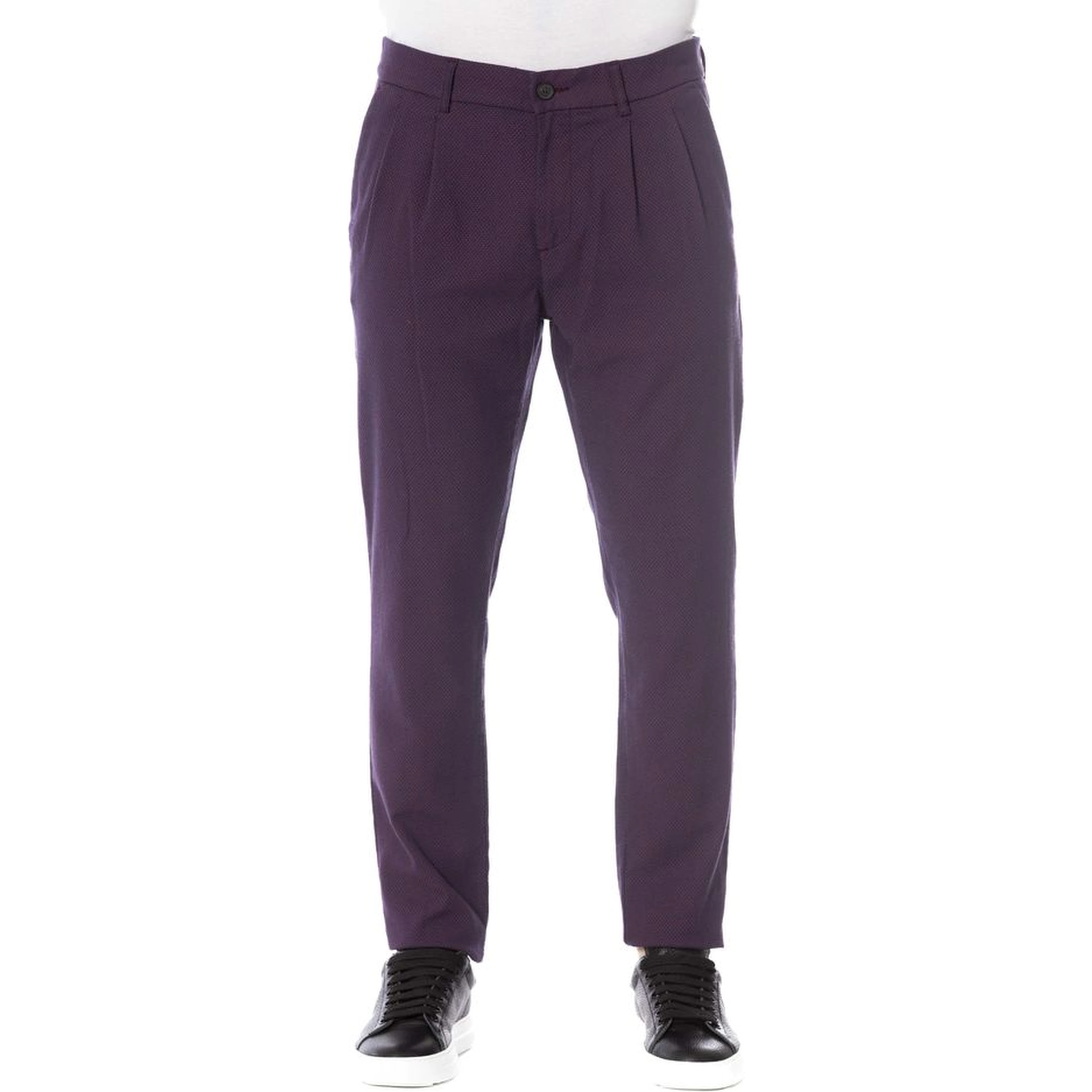 Red Cotton Men's Pant