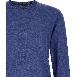 Blue Cashmere Cardigan