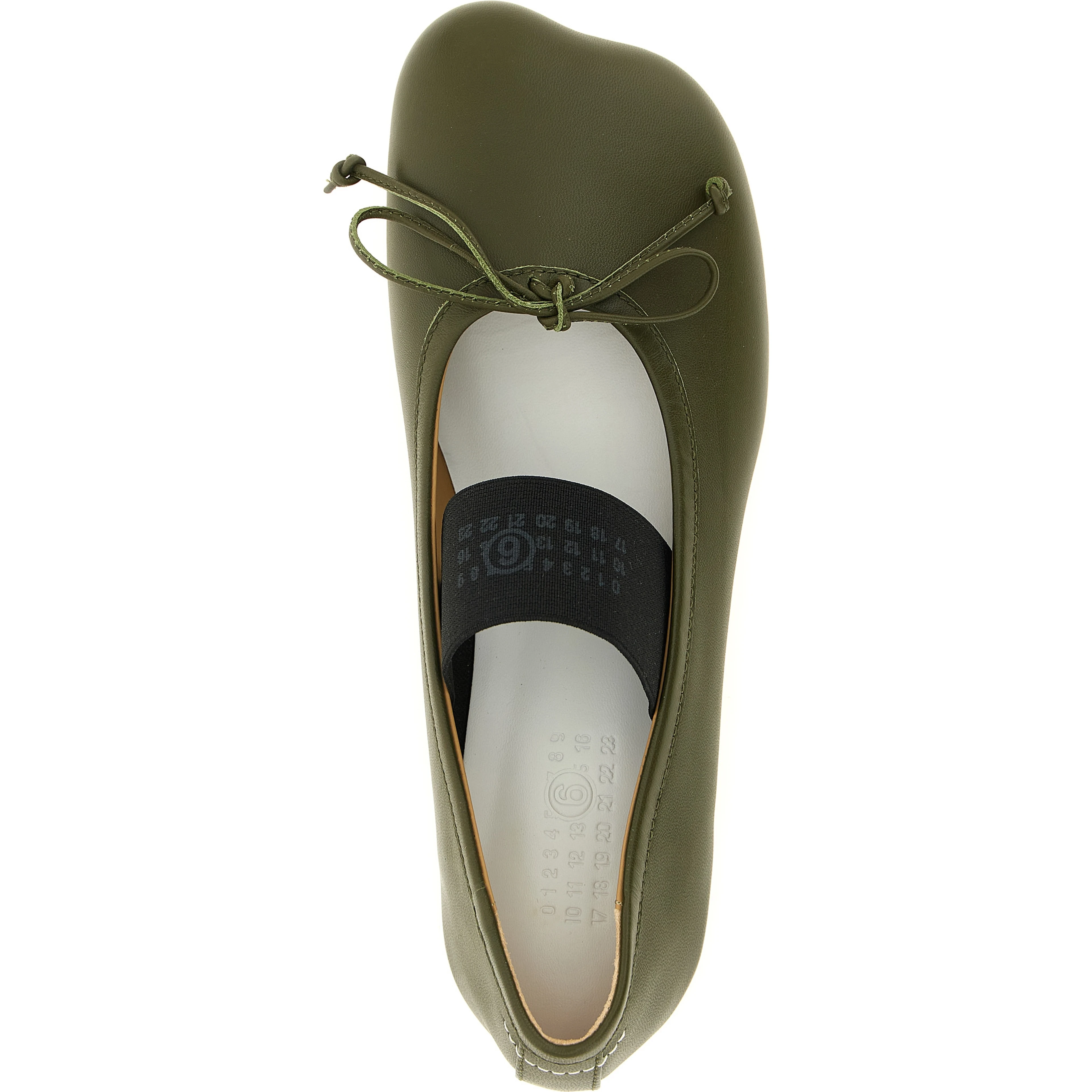 Bicolor Lambskin Ballet Flats