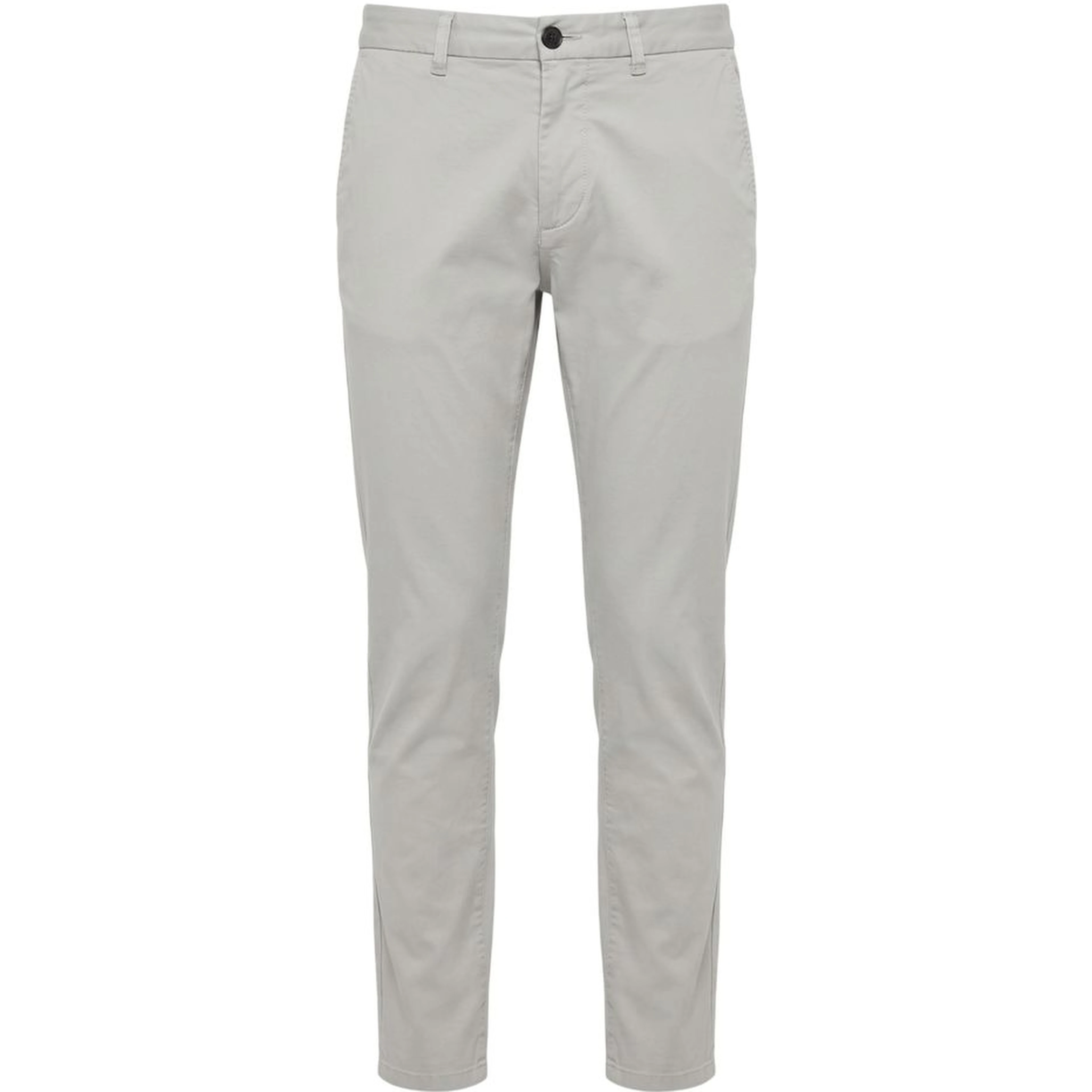 Grey Cotton Men Pants