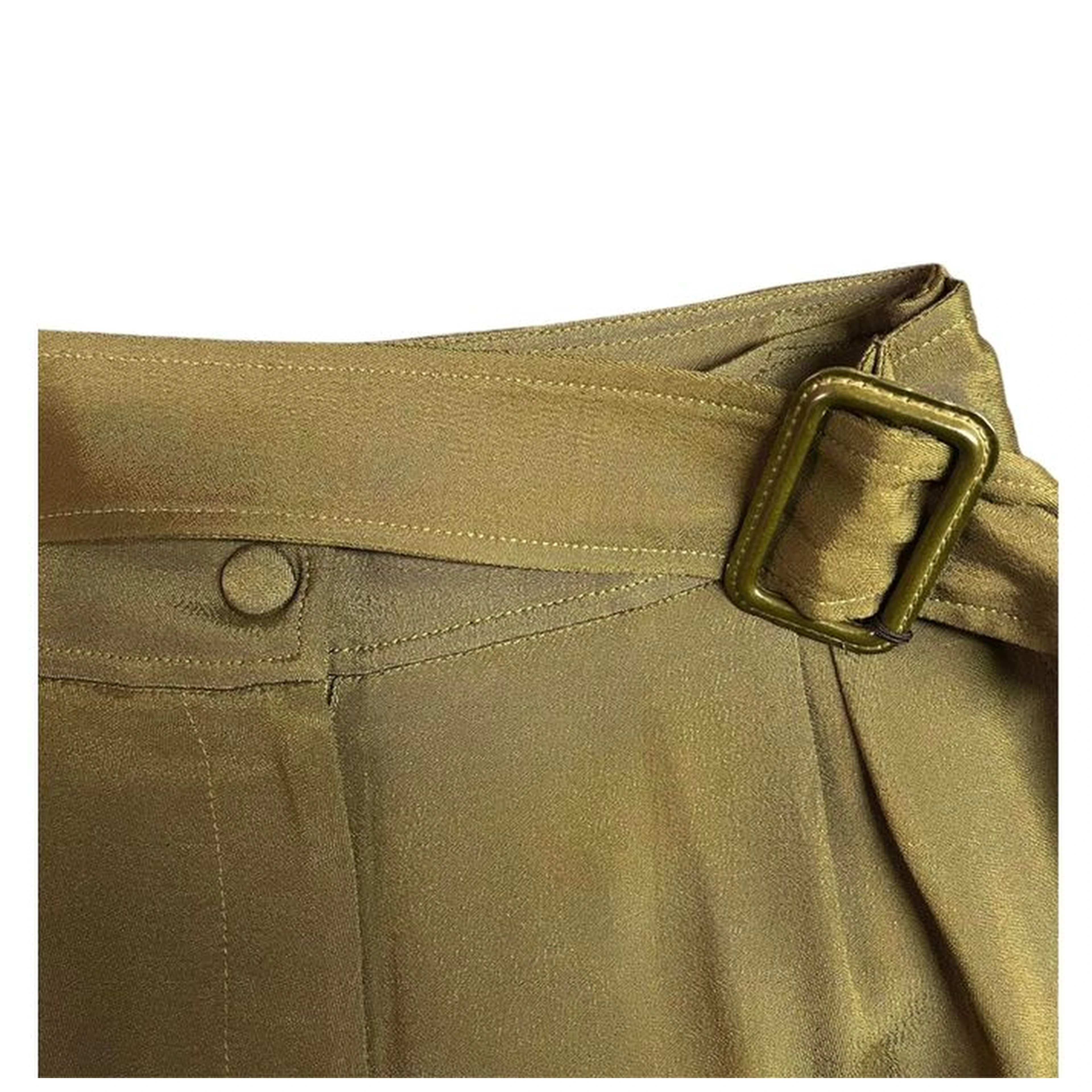 Green Viscose Women Pants