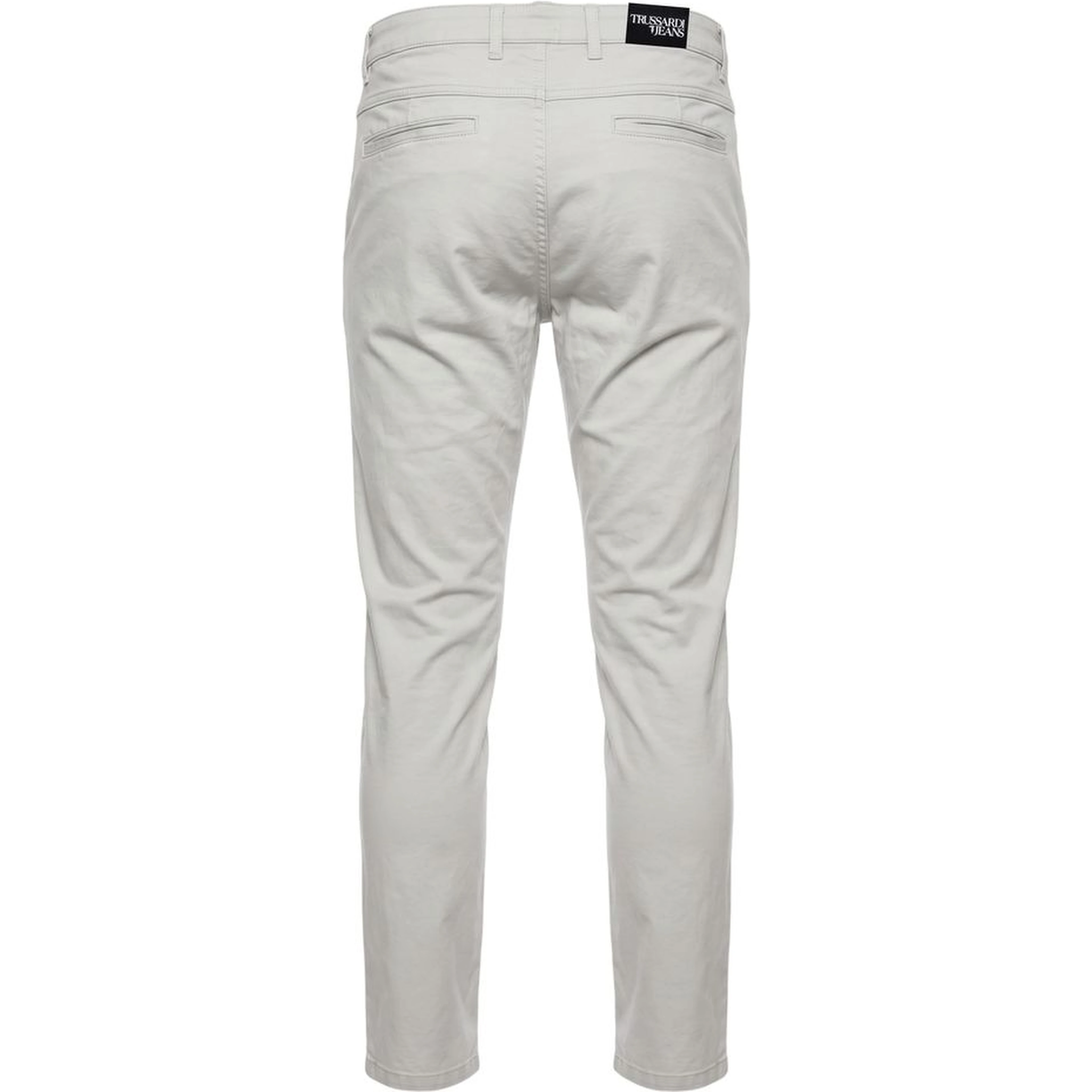 Grey Cotton Men Pants