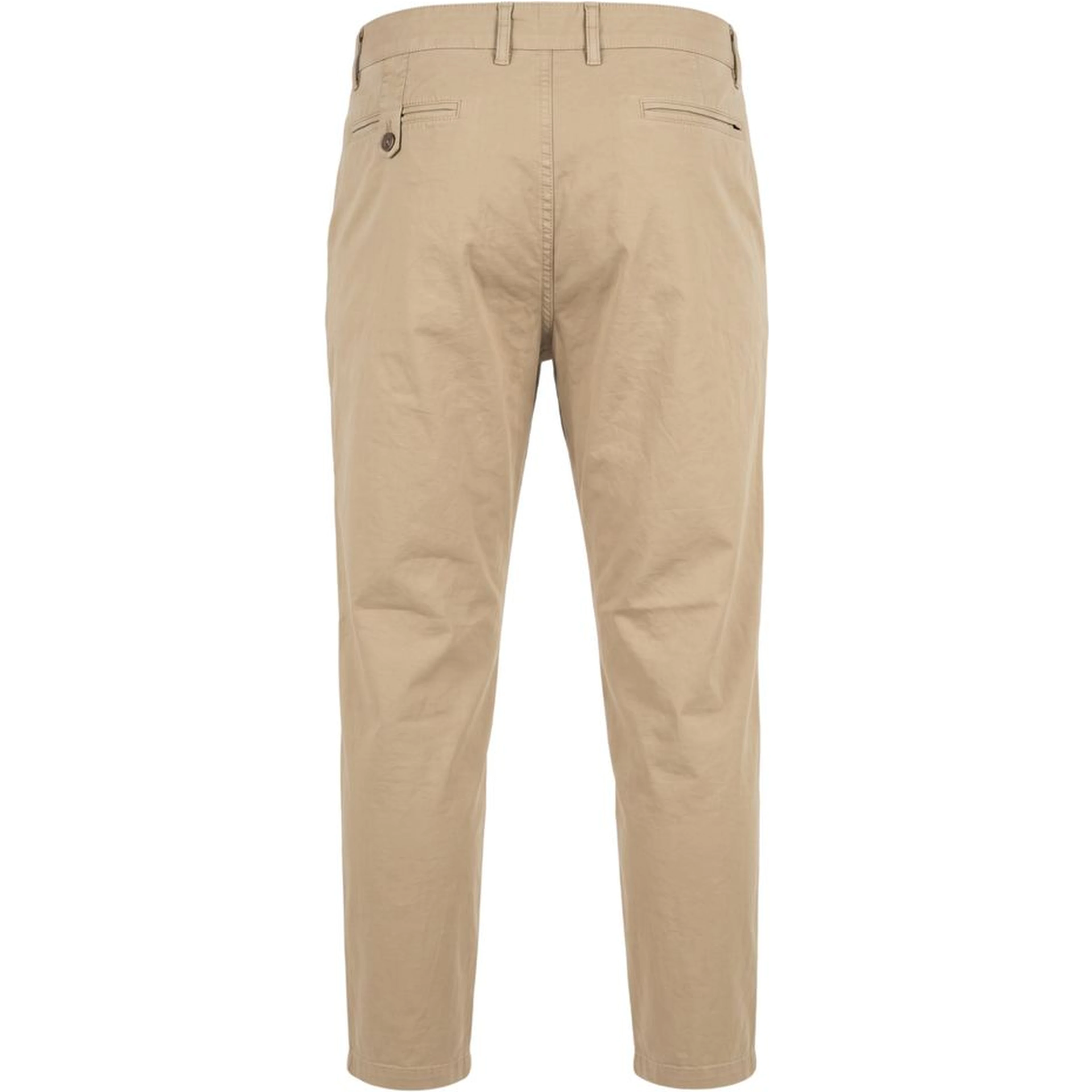 Beige Cotton Men Pants