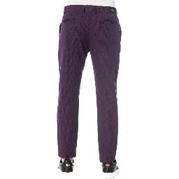 Red Cotton Men's Pant