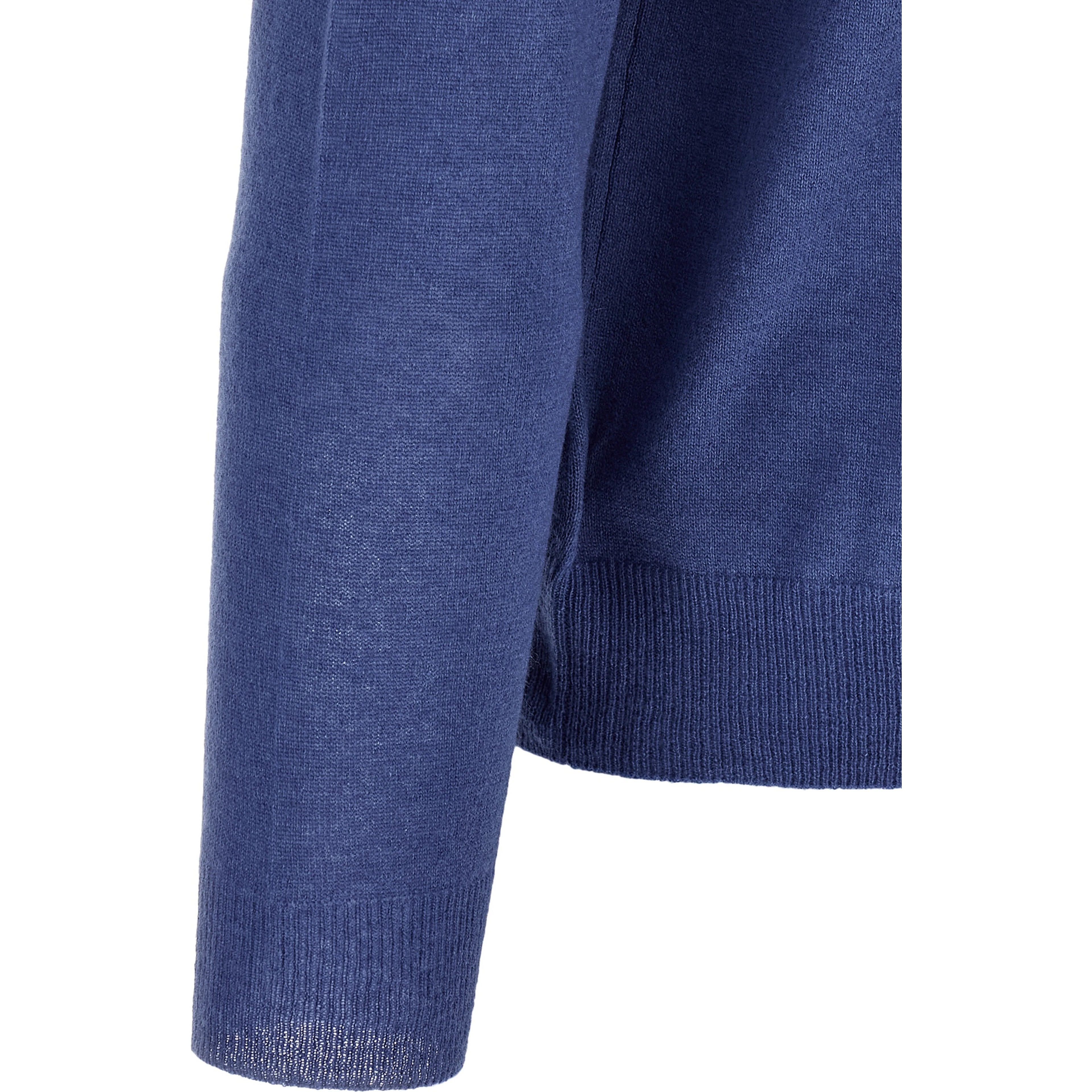 Blue Cashmere Cardigan