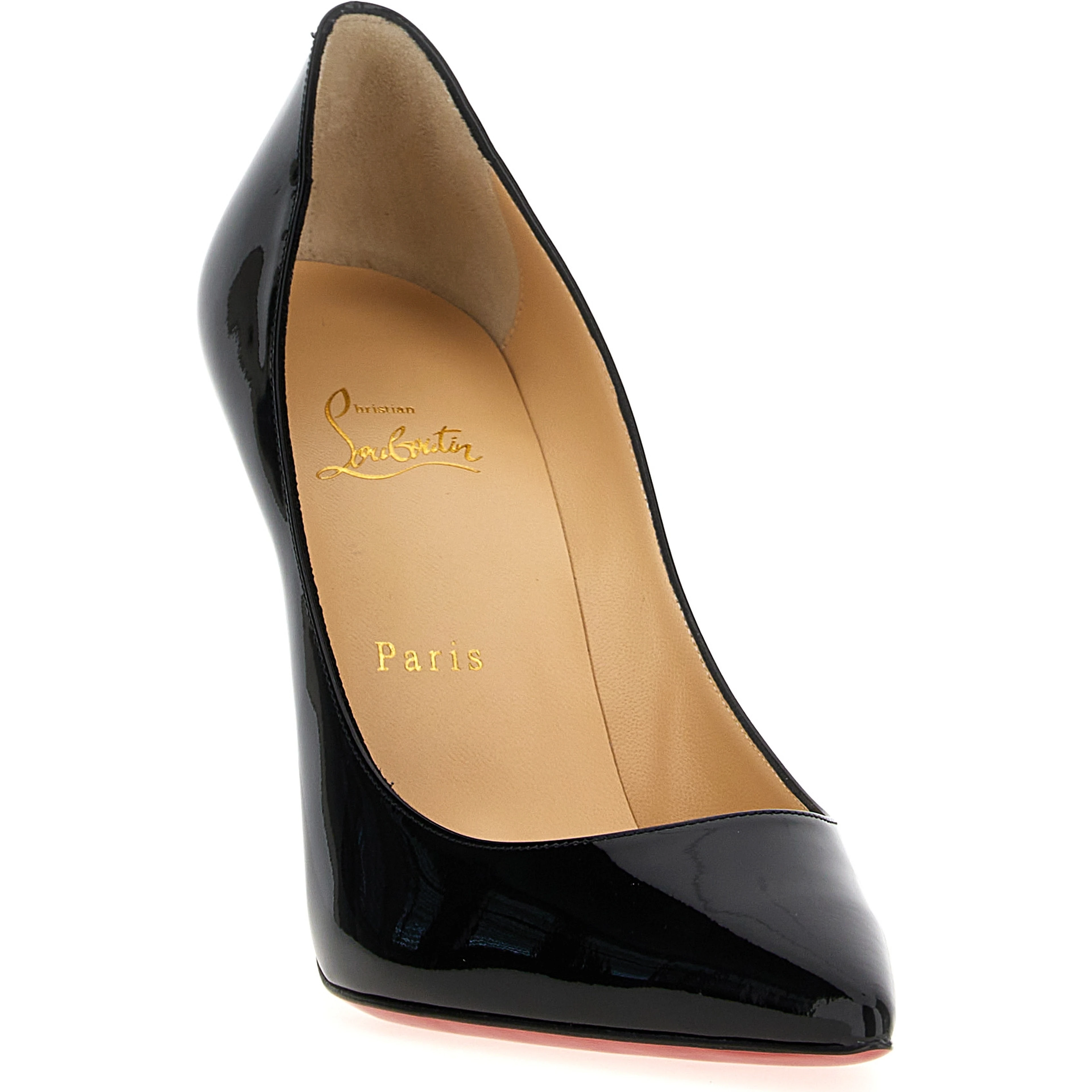 Black Calfskin High Heel Pumps