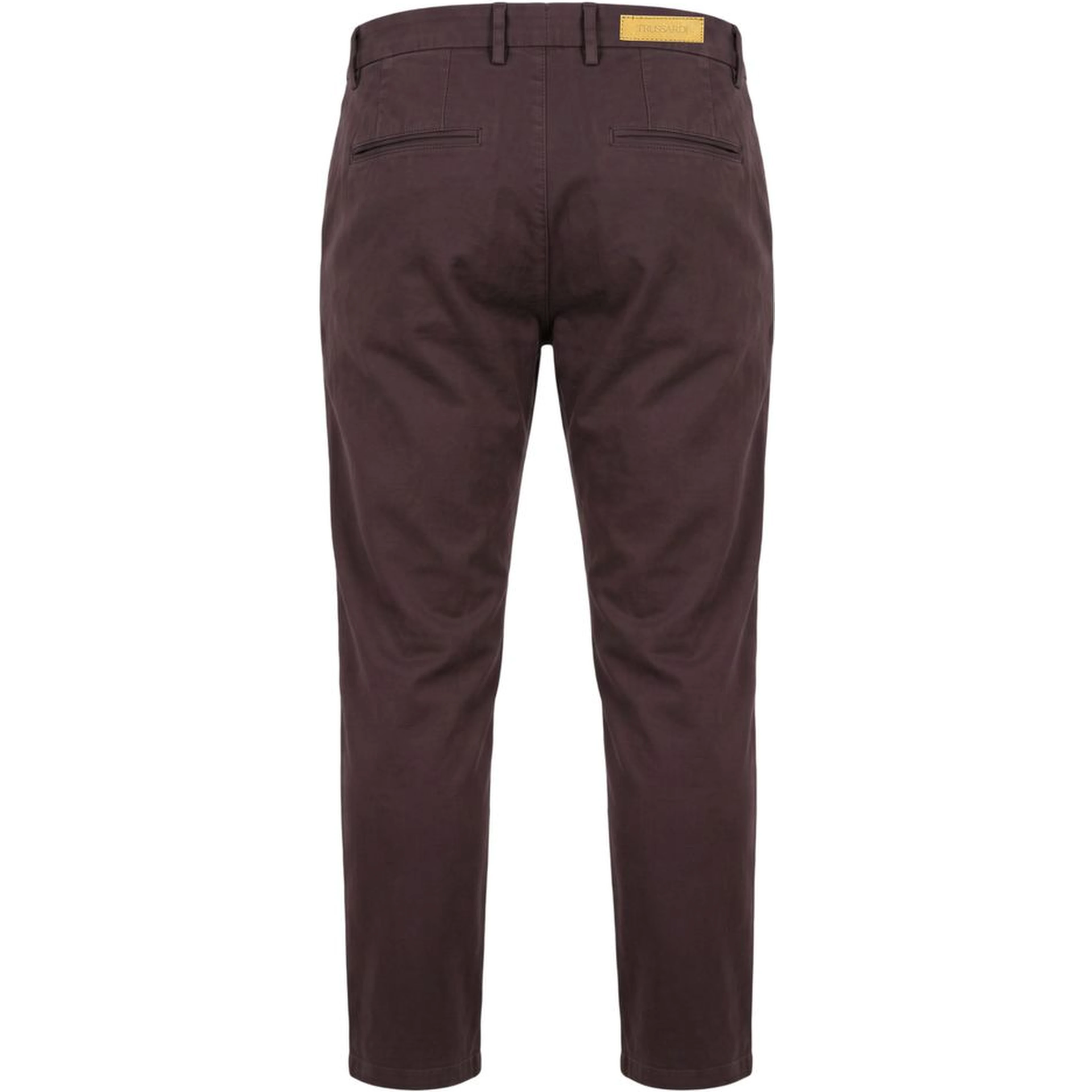 Brown Cotton Men's Pants