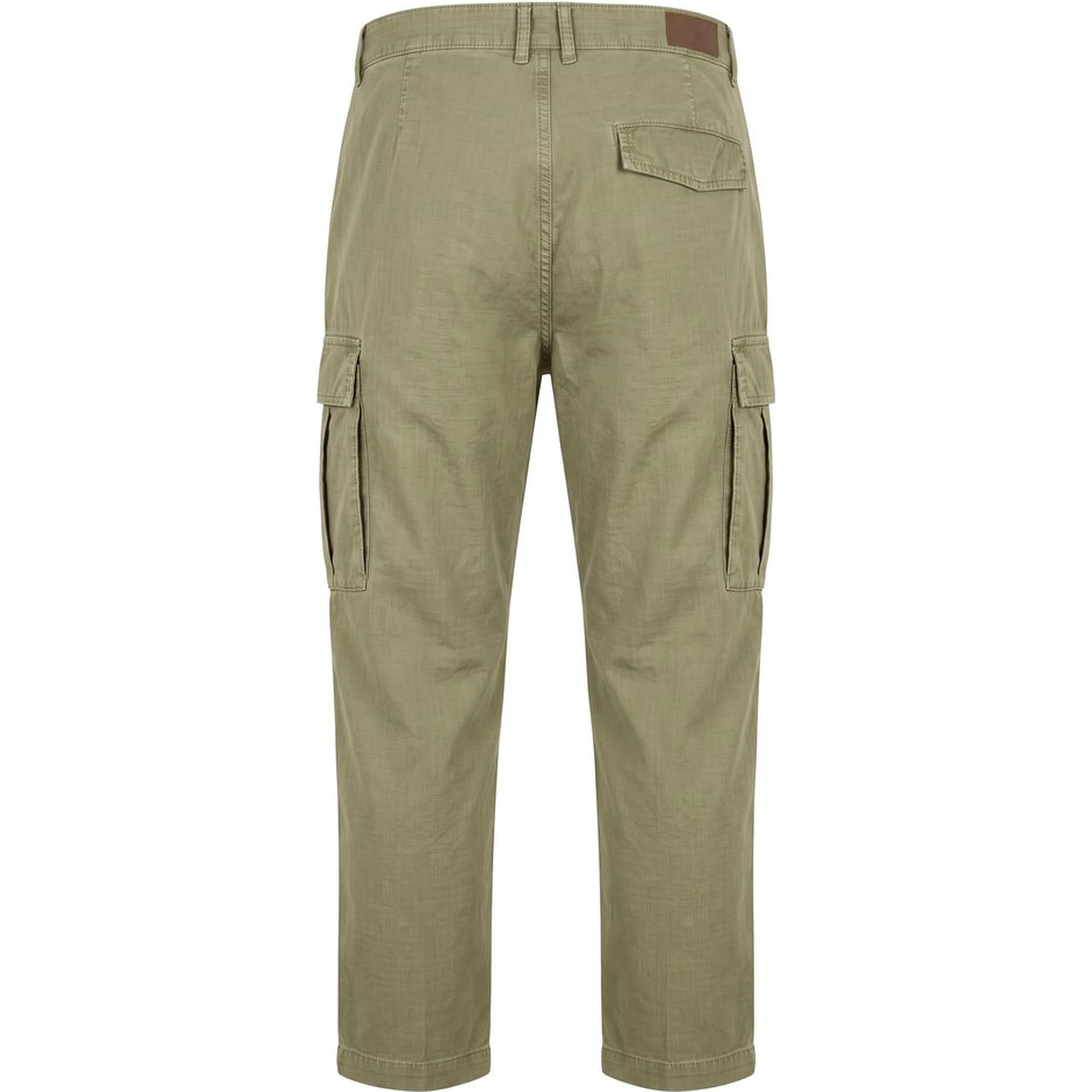Green Cotton Men Pants